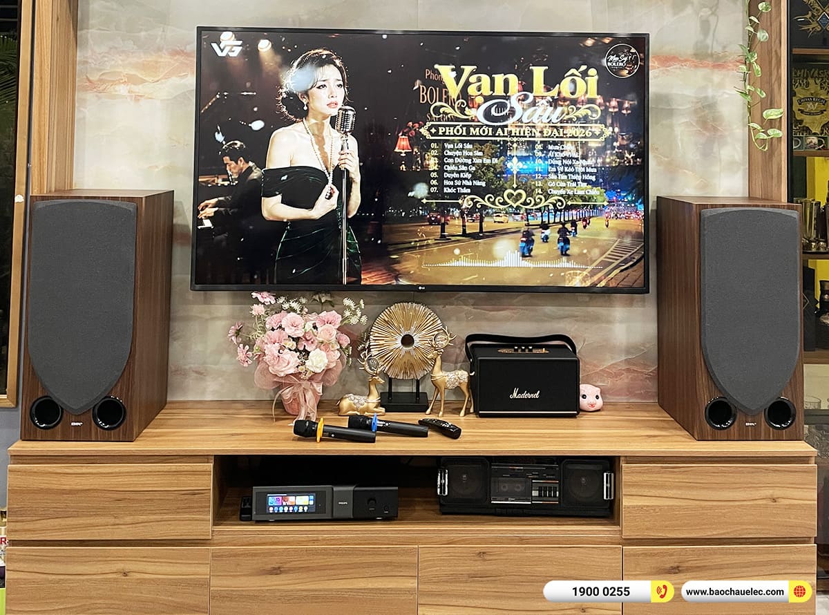 Lắp đặt d&agrave;n karaoke BIK gần 20tr cho anh Du tại H&agrave; Nội 