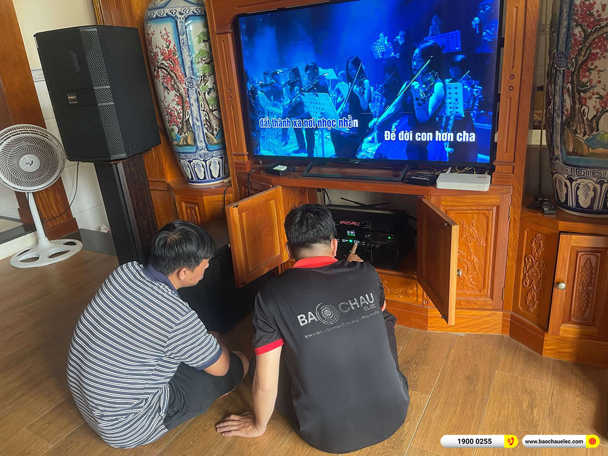 Lắp đặt d&agrave;n karaoke BIK hơn 40tr cho anh Đức tại Đồng Nai 