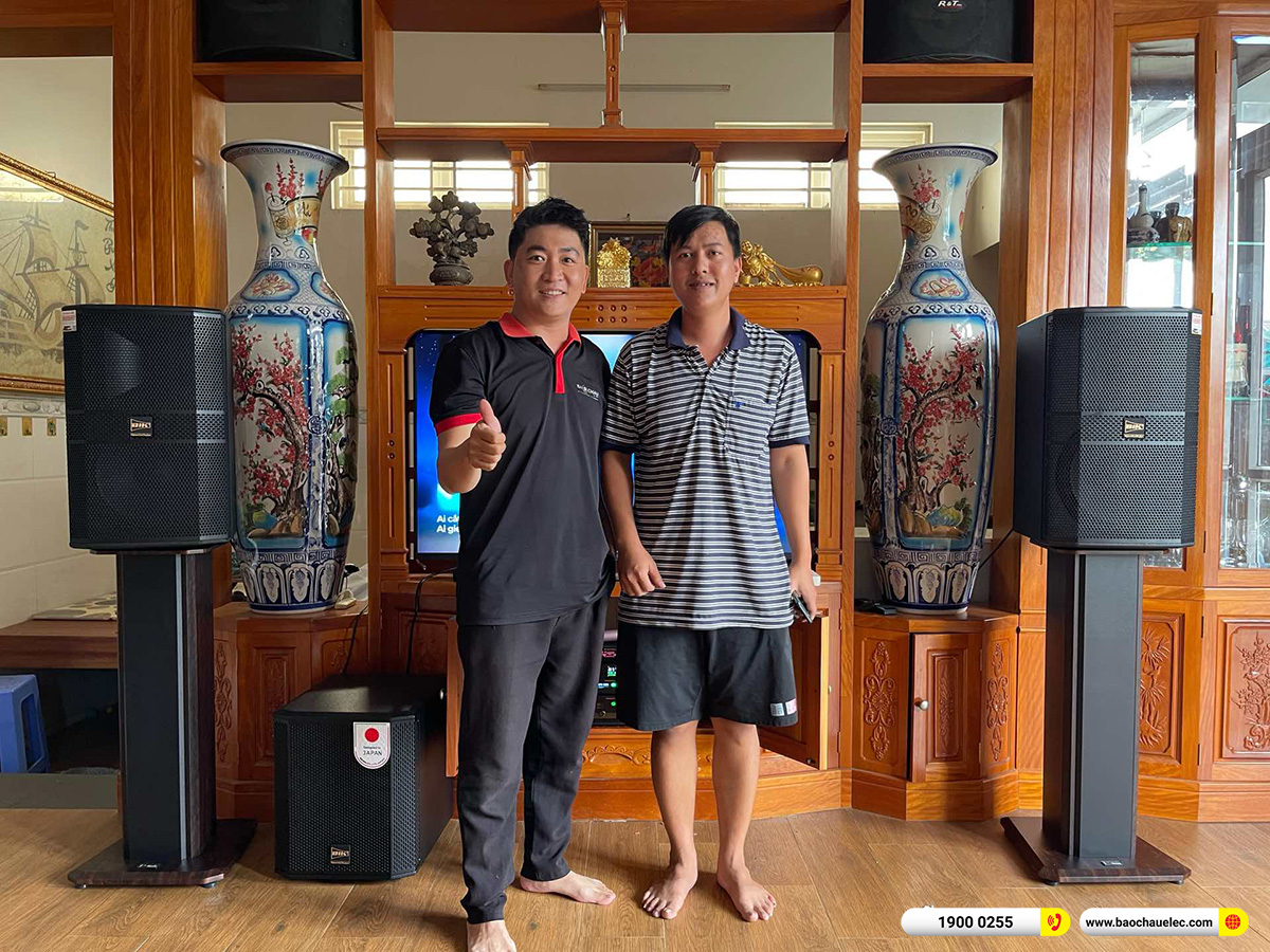 Lắp đặt d&agrave;n karaoke BIK hơn 40tr cho anh Đức tại Đồng Nai 