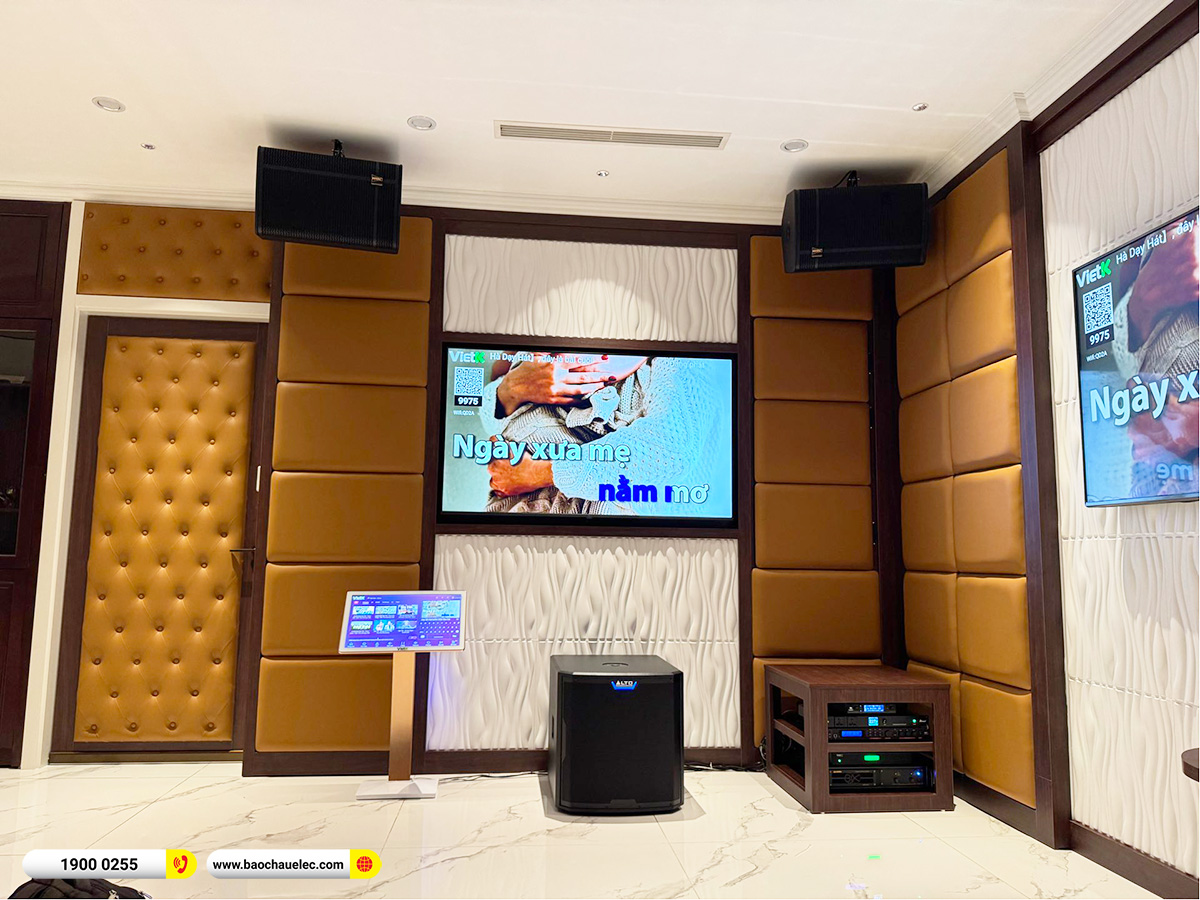 Lắp đặt d&agrave;n karaoke BIK hơn 30tr cho anh Dũng tại H&agrave; Nội 