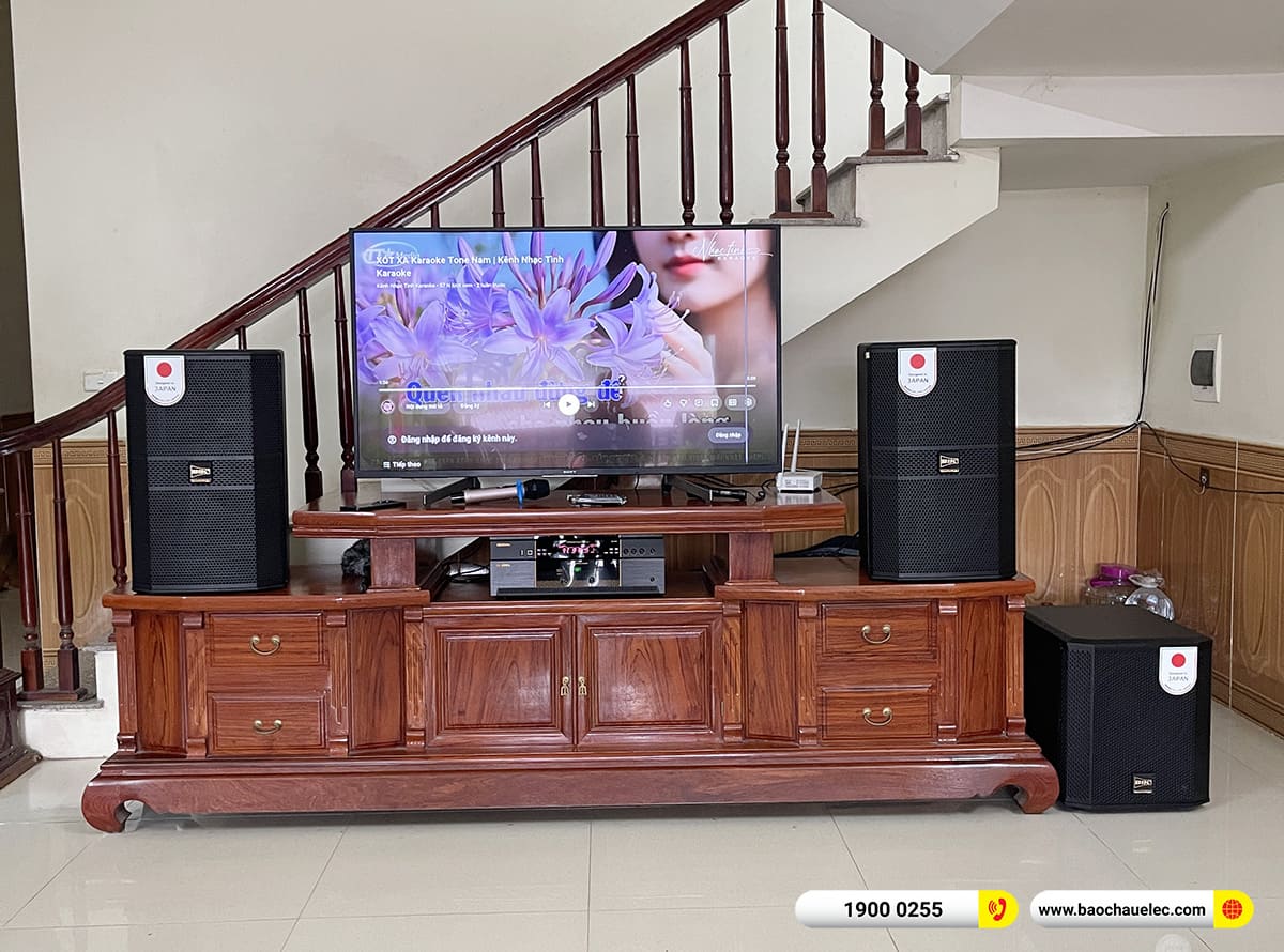 Lắp đặt d&agrave;n karaoke BIK hơn 40tr cho anh H&agrave; tại Ph&uacute; Thọ 