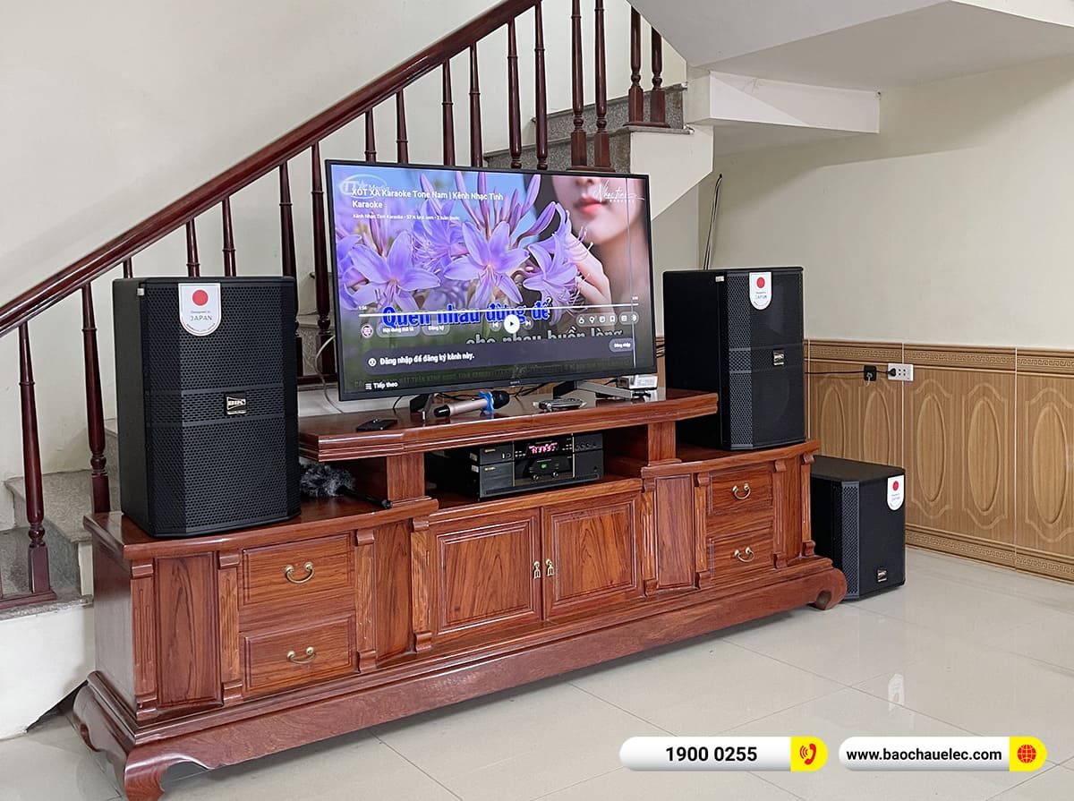 Lắp đặt d&agrave;n karaoke BIK hơn 40tr cho anh H&agrave; tại Ph&uacute; Thọ 