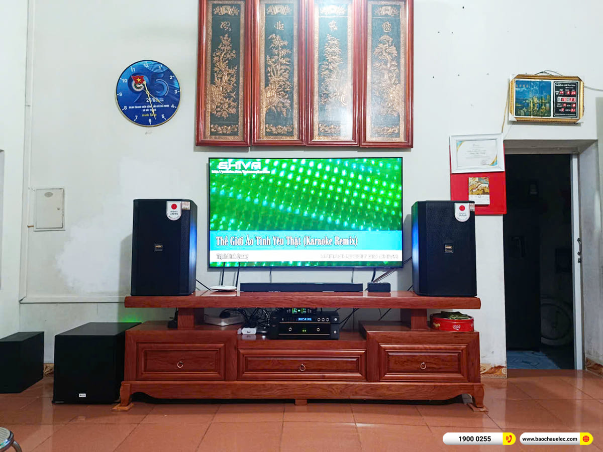 Lắp đặt d&agrave;n karaoke BIK hơn 30tr cho anh Hải tại H&agrave; Nội 