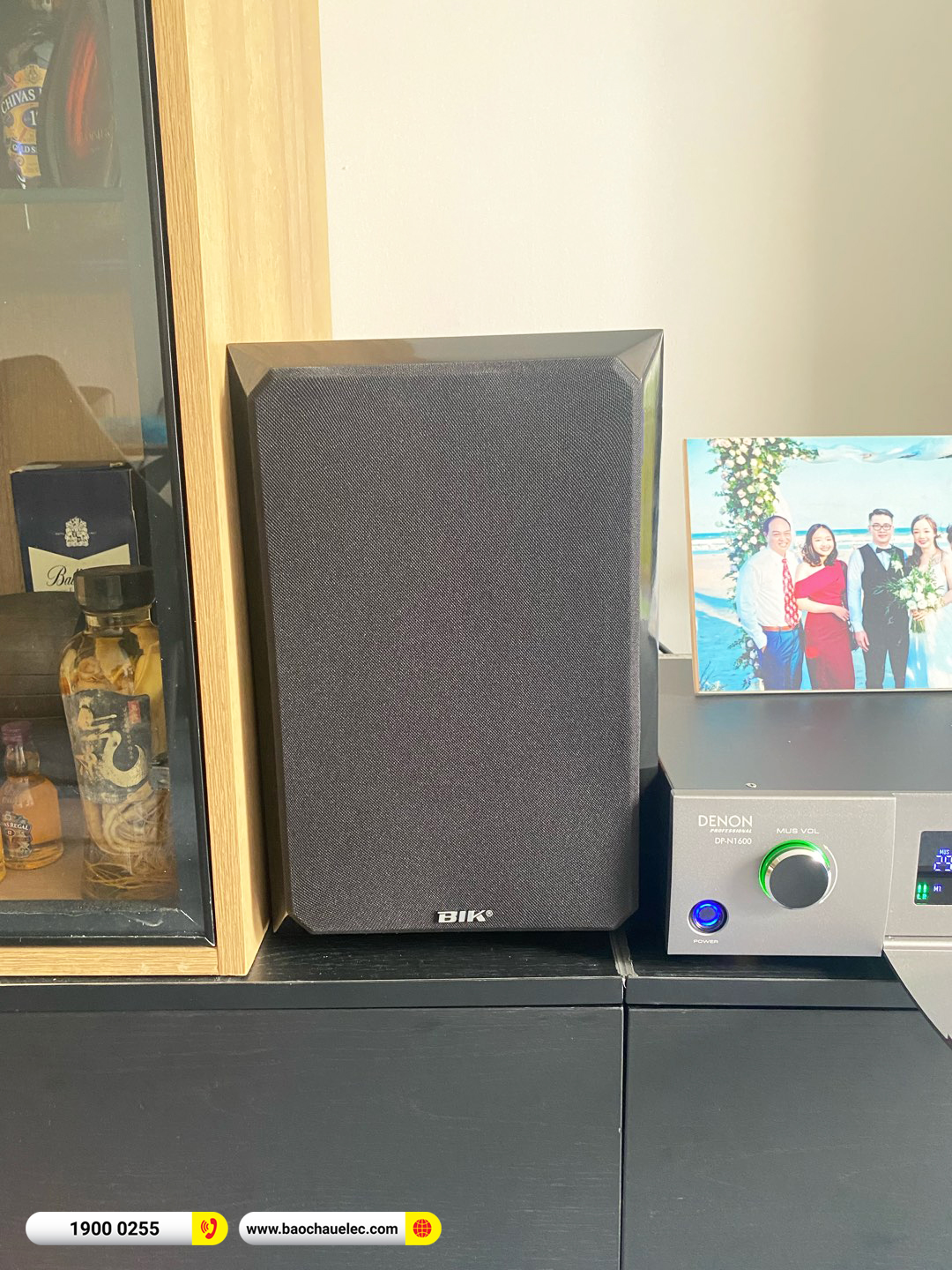 Lắp đặt d&agrave;n karaoke BIK hơn 18tr cho anh Hiền tại H&agrave; Nội