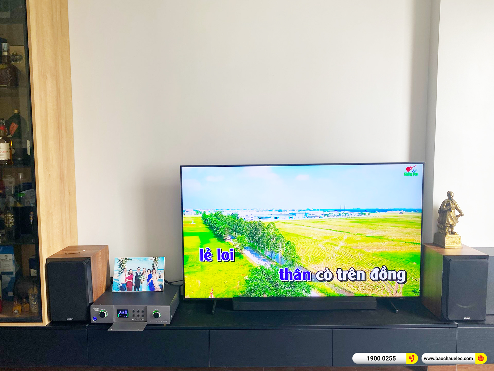 Lắp đặt d&agrave;n karaoke BIK hơn 18tr cho anh Hiền tại H&agrave; Nội