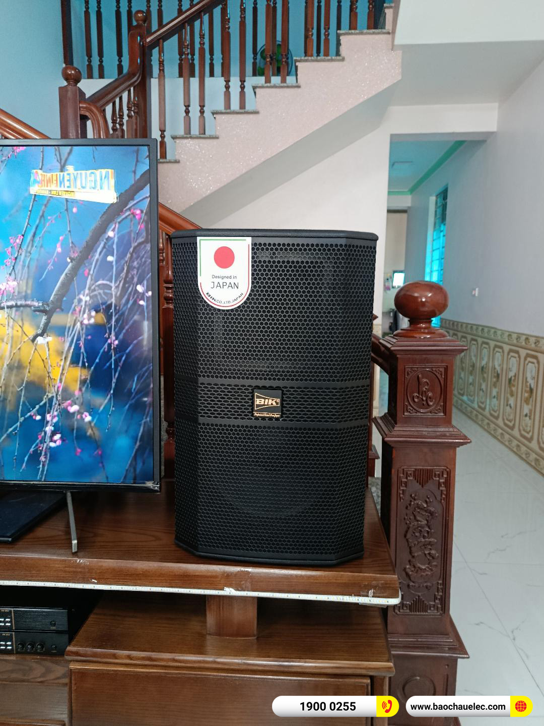Lắp đặt d&agrave;n karaoke BIK hơn 40tr cho anh Ho&agrave;ng tại Hưng Y&ecirc;n 