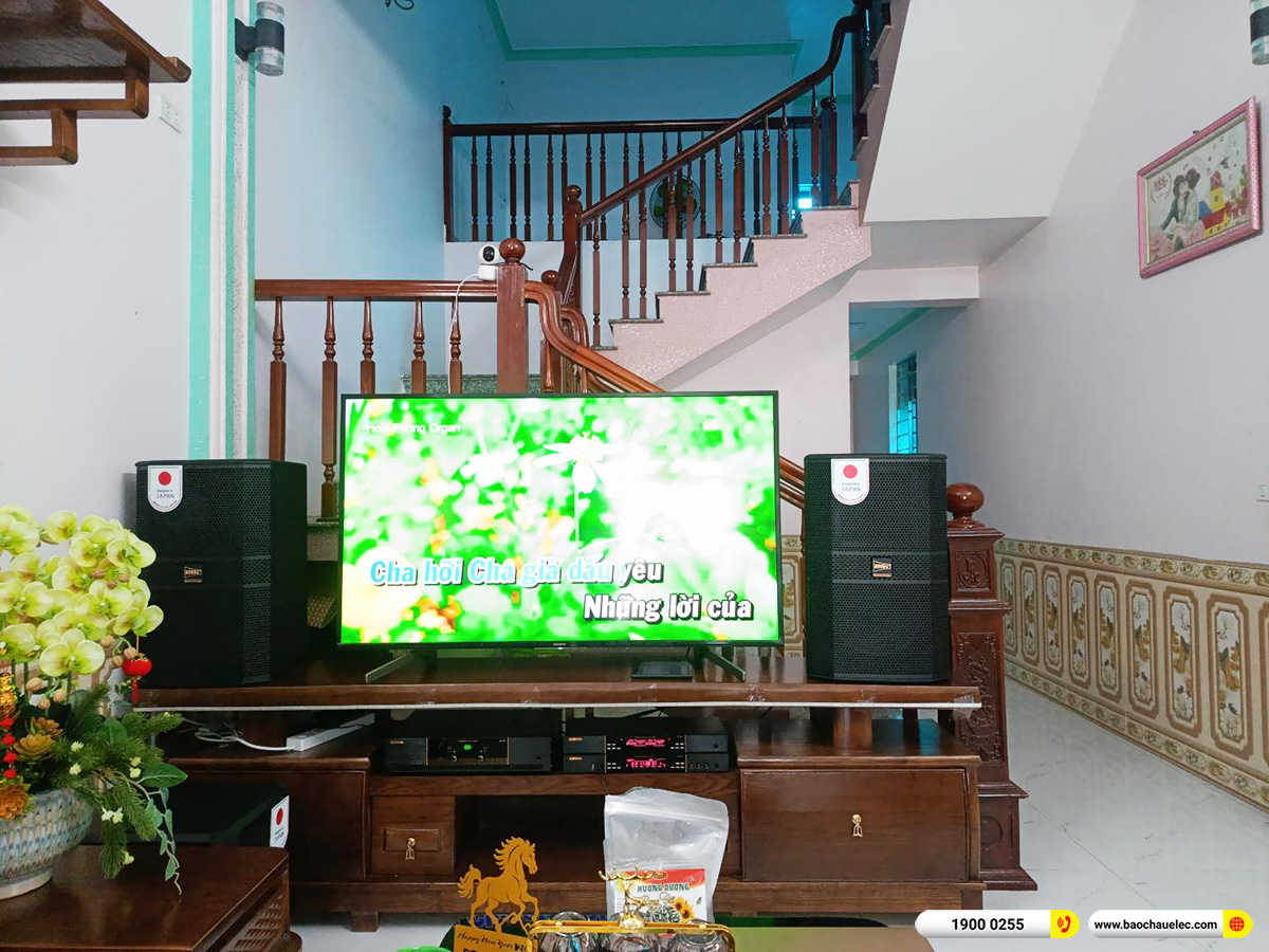 Lắp đặt d&agrave;n karaoke BIK hơn 40tr cho anh Ho&agrave;ng tại Hưng Y&ecirc;n 