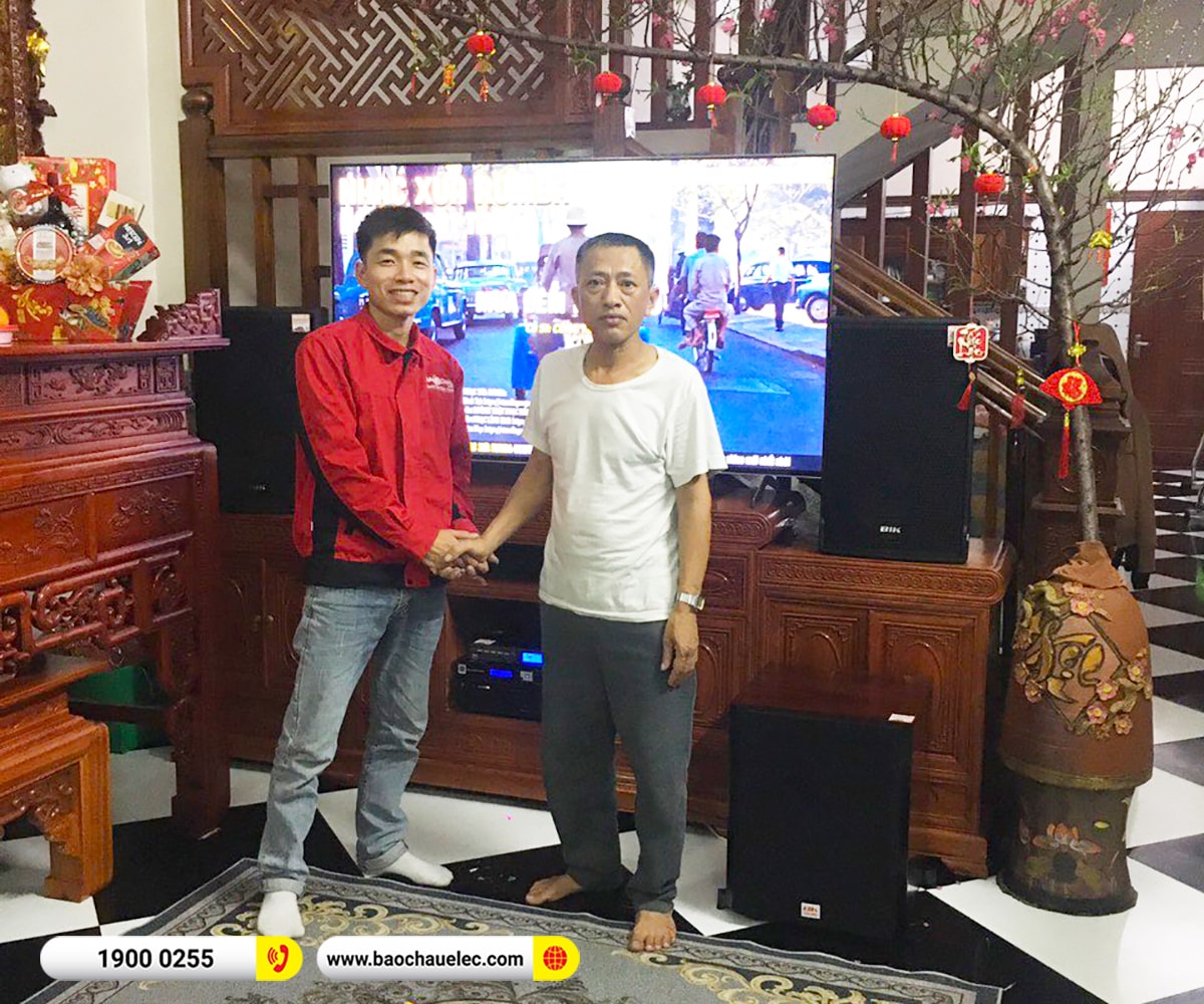 Lắp đặt d&agrave;n karaoke BIK hơn 38tr cho anh H&ugrave;ng tại Bắc Ninh (BIK CS-525, VM620A, KX180A, SW612C, U900 Plus X) 