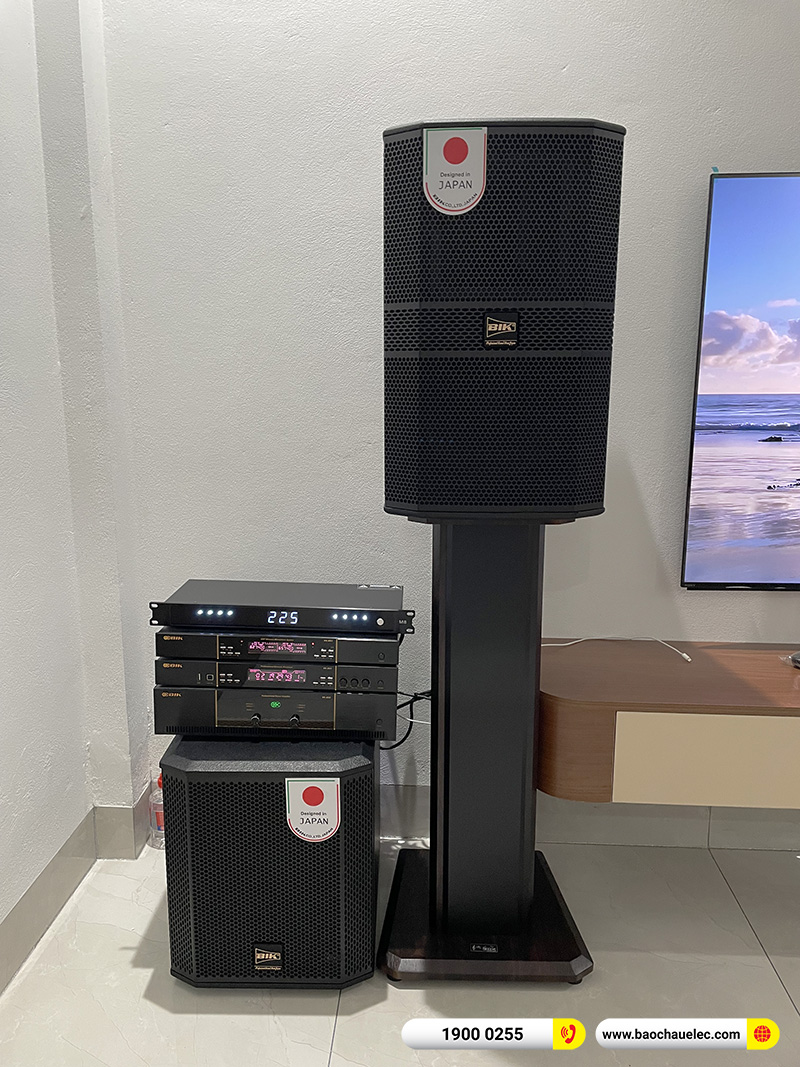 Lắp đặt d&agrave;n karaoke BIK hơn 47tr cho anh H&ugrave;ng tại H&agrave; Nội 
