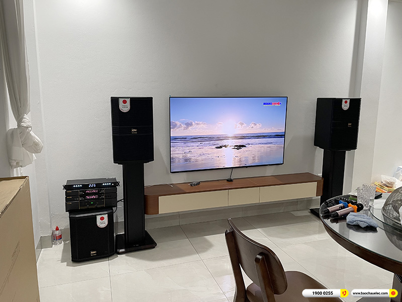 Lắp đặt d&agrave;n karaoke BIK hơn 47tr cho anh H&ugrave;ng tại H&agrave; Nội 