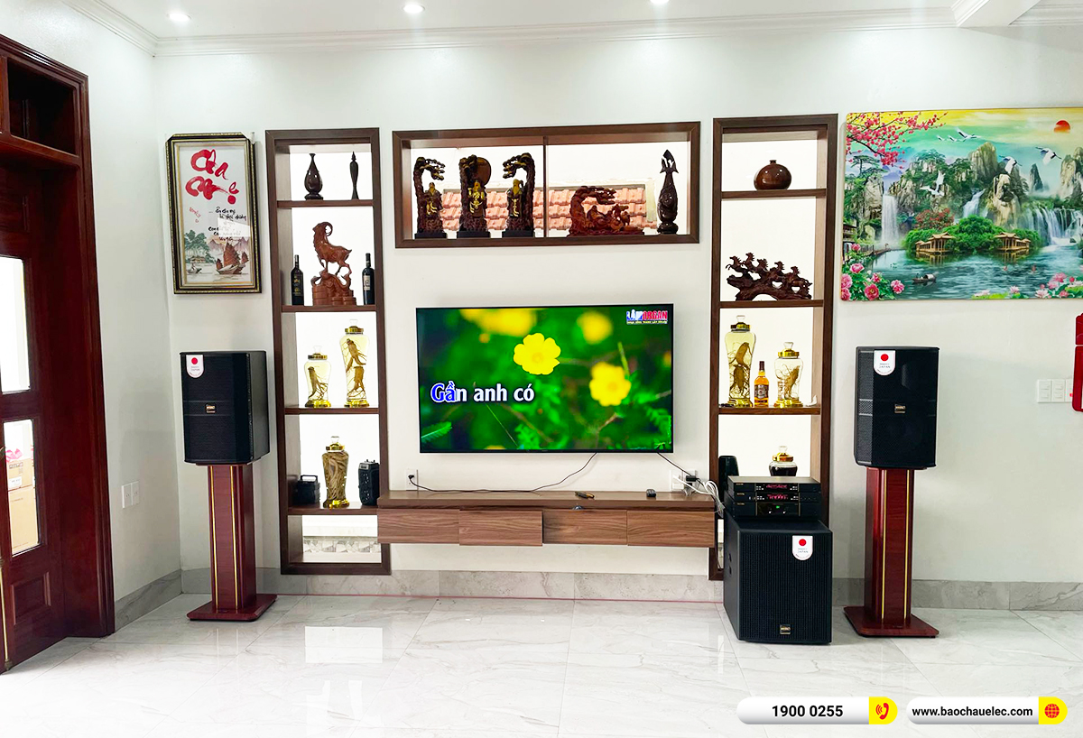 Lắp đặt d&agrave;n karaoke BIK gần 50tr cho anh Hưng tại Hưng Y&ecirc;n 