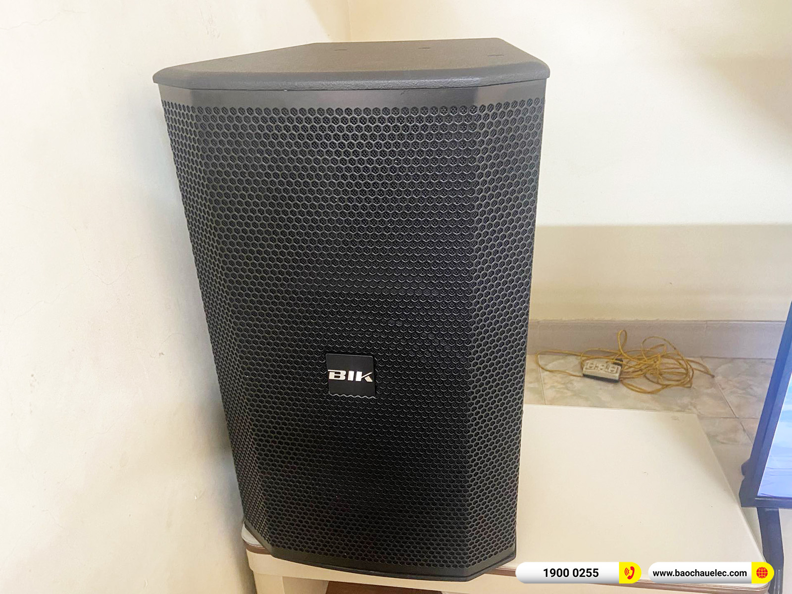 Lắp đặt d&agrave;n karaoke BIK gần 40tr cho anh Huy tại Hải Ph&ograve;ng