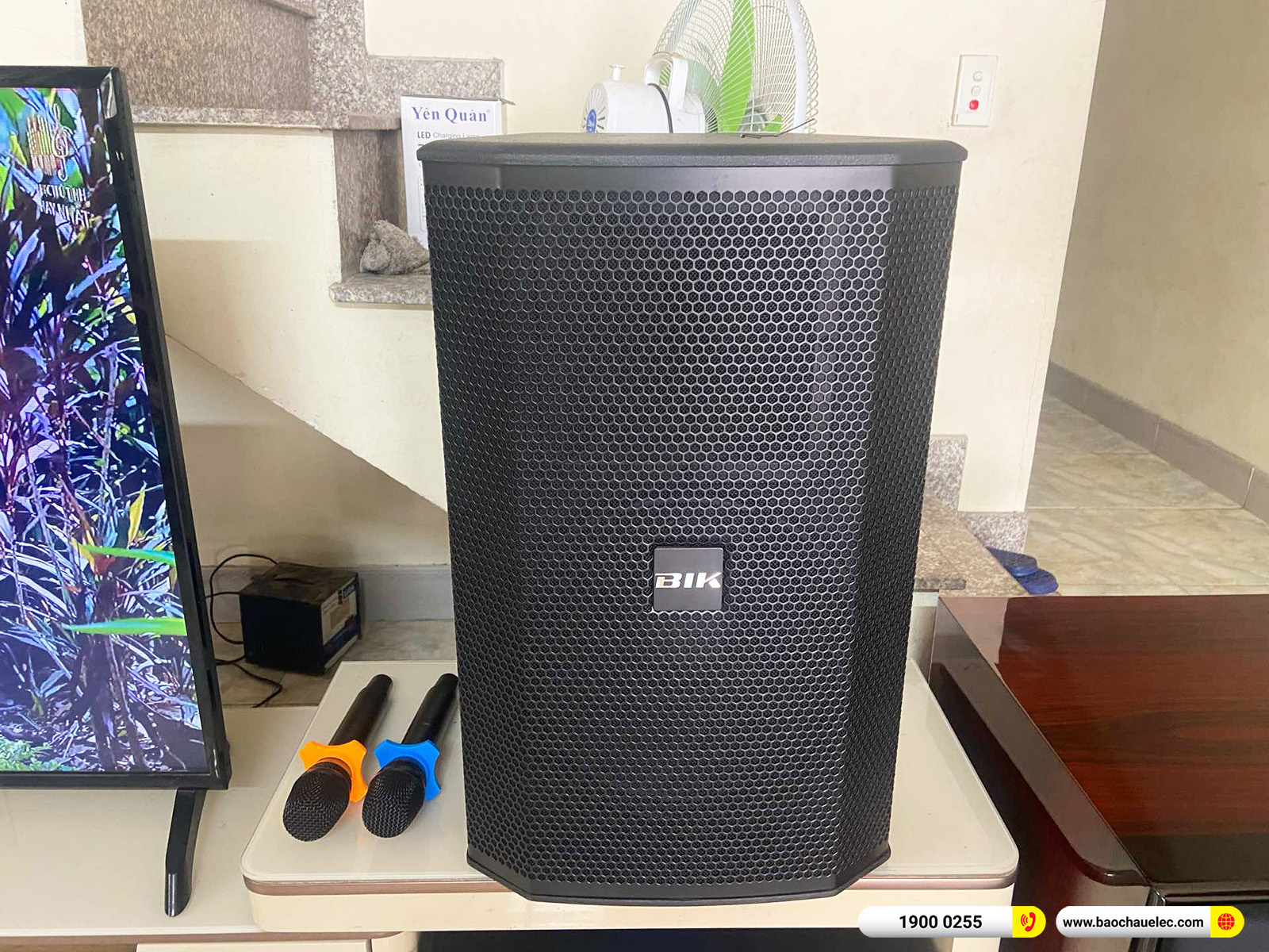 Lắp đặt d&agrave;n karaoke BIK gần 40tr cho anh Huy tại Hải Ph&ograve;ng