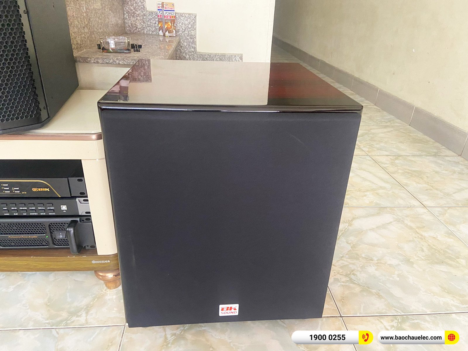 Lắp đặt d&agrave;n karaoke BIK gần 40tr cho anh Huy tại Hải Ph&ograve;ng