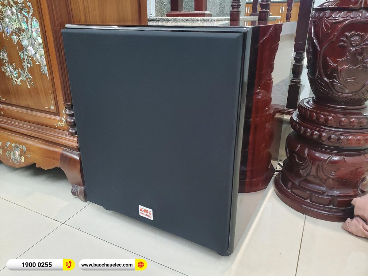 Lắp đặt dàn karaoke BIK hơn 44tr cho anh Huynh tại Hà Nội (BIK BSP 412II, VM820A, BPR-5600, SW815C, UGX12 Gold)