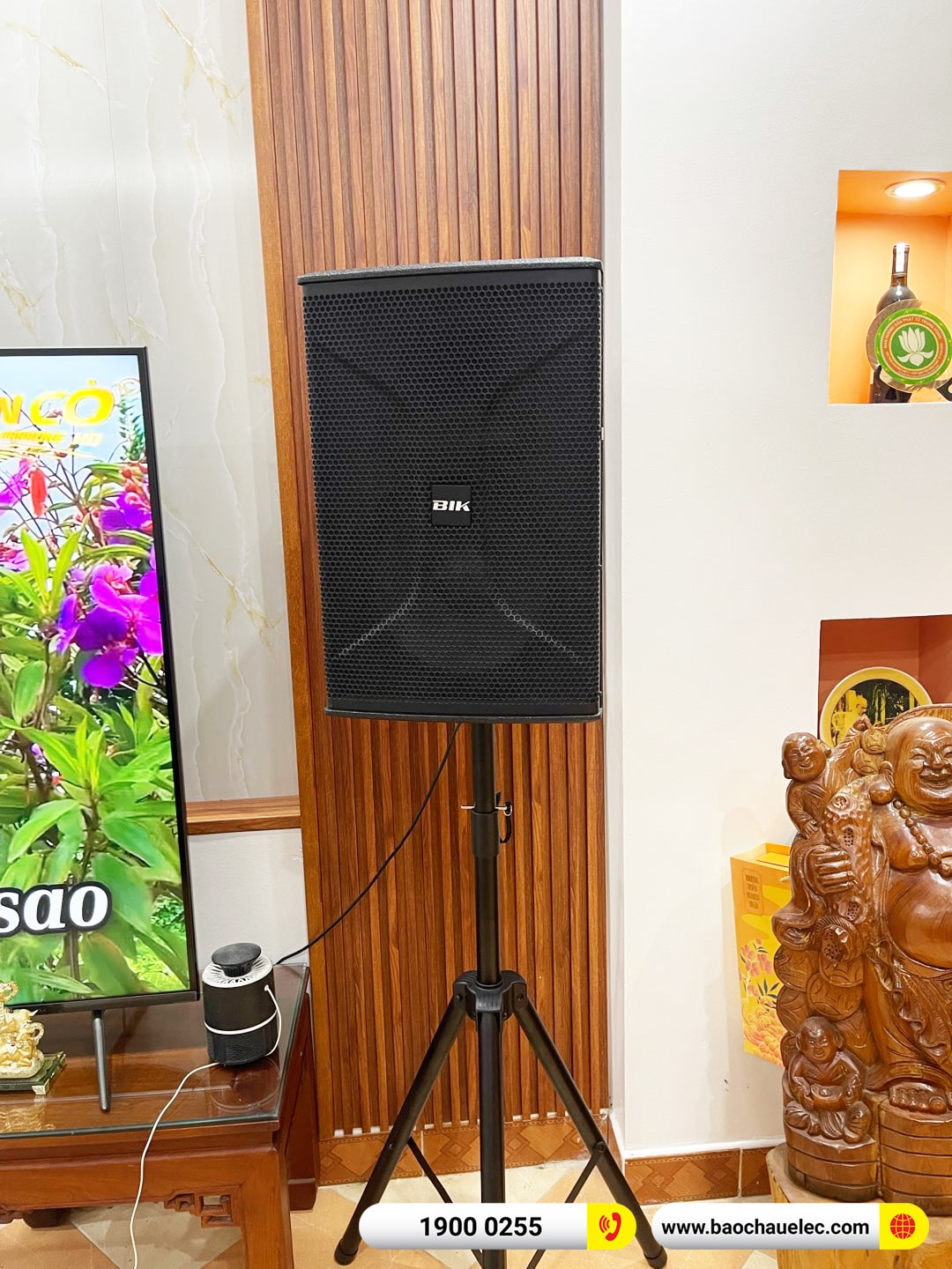 Lắp đặt d&agrave;n karaoke BIK hơn 47tr cho anh Kh&aacute;nh ở Vĩnh Ph&uacute;c (BIK BSP 812II, VM620A, BPR-8500, BJ-W25A, BJ-U600)