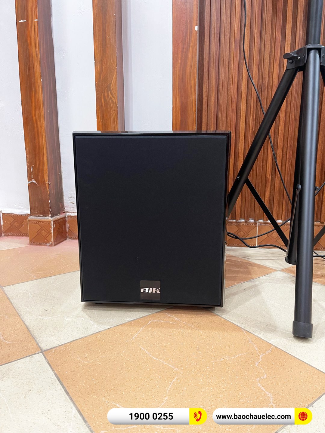 Lắp đặt d&agrave;n karaoke BIK hơn 47tr cho anh Kh&aacute;nh ở Vĩnh Ph&uacute;c (BIK BSP 812II, VM620A, BPR-8500, BJ-W25A, BJ-U600)