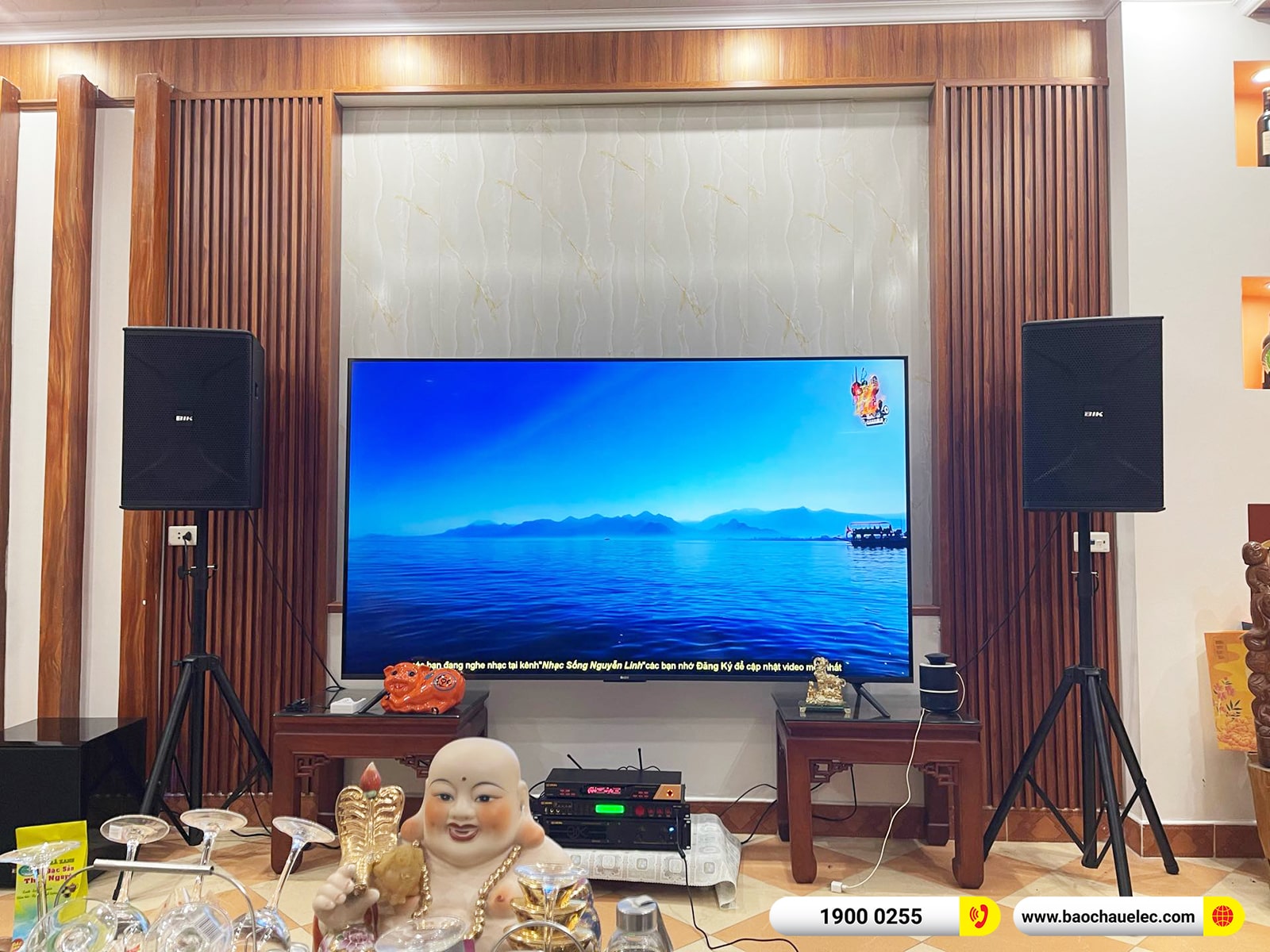 Lắp đặt d&agrave;n karaoke BIK hơn 47tr cho anh Kh&aacute;nh ở Vĩnh Ph&uacute;c (BIK BSP 812II, VM620A, BPR-8500, BJ-W25A, BJ-U600)