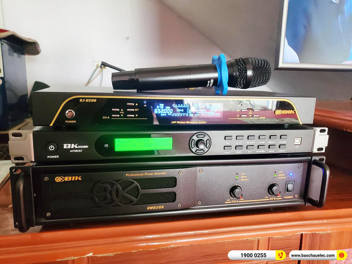 Lắp đặt d&agrave;n karaoke BIK gần 38tr cho anh Liệu tại Bắc Giang