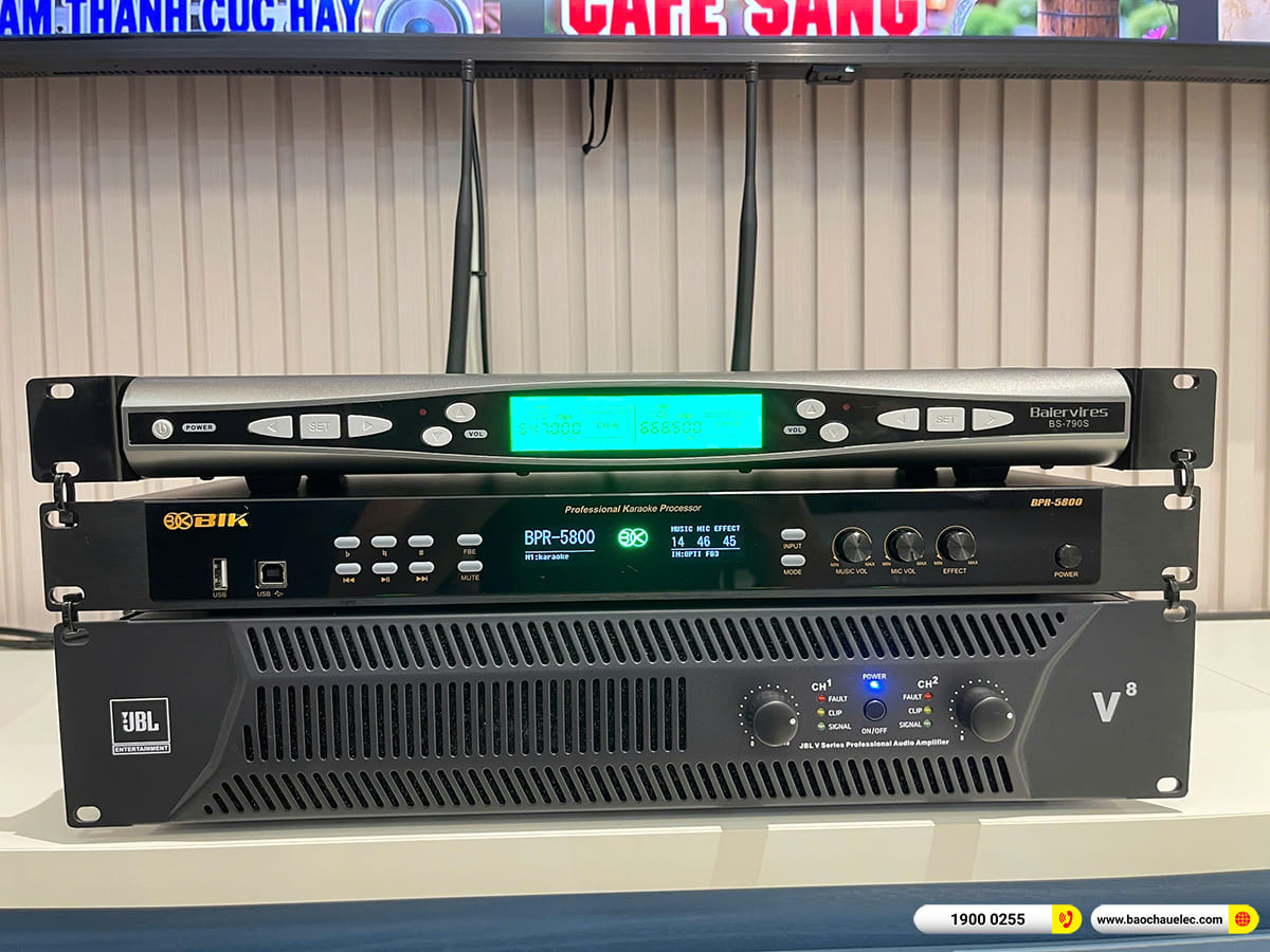 Lắp đặt dàn karaoke BIK hơn 57tr cho anh Linh tại Cần Thơ