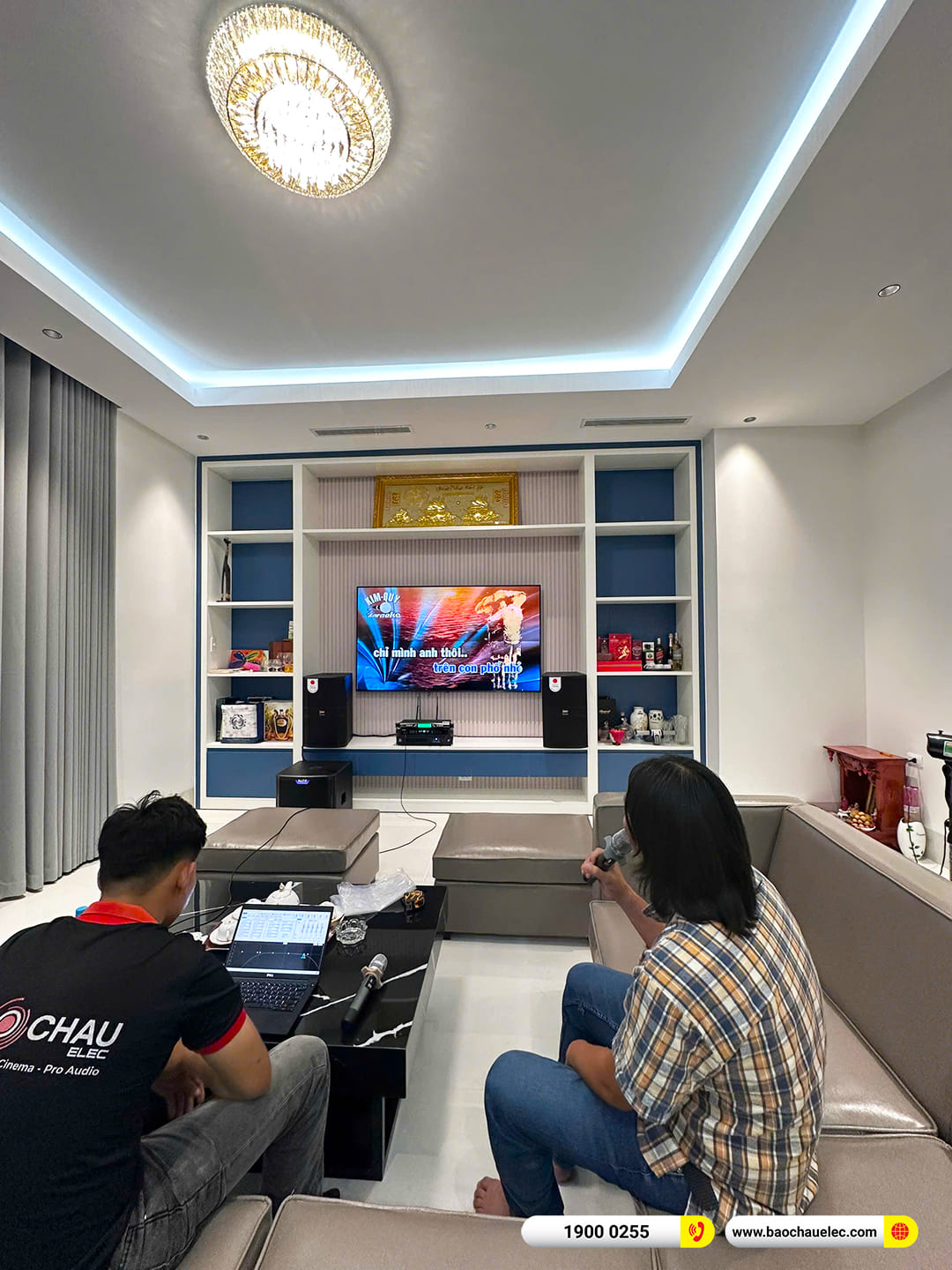 Lắp đặt dàn karaoke BIK hơn 57tr cho anh Linh tại Cần Thơ