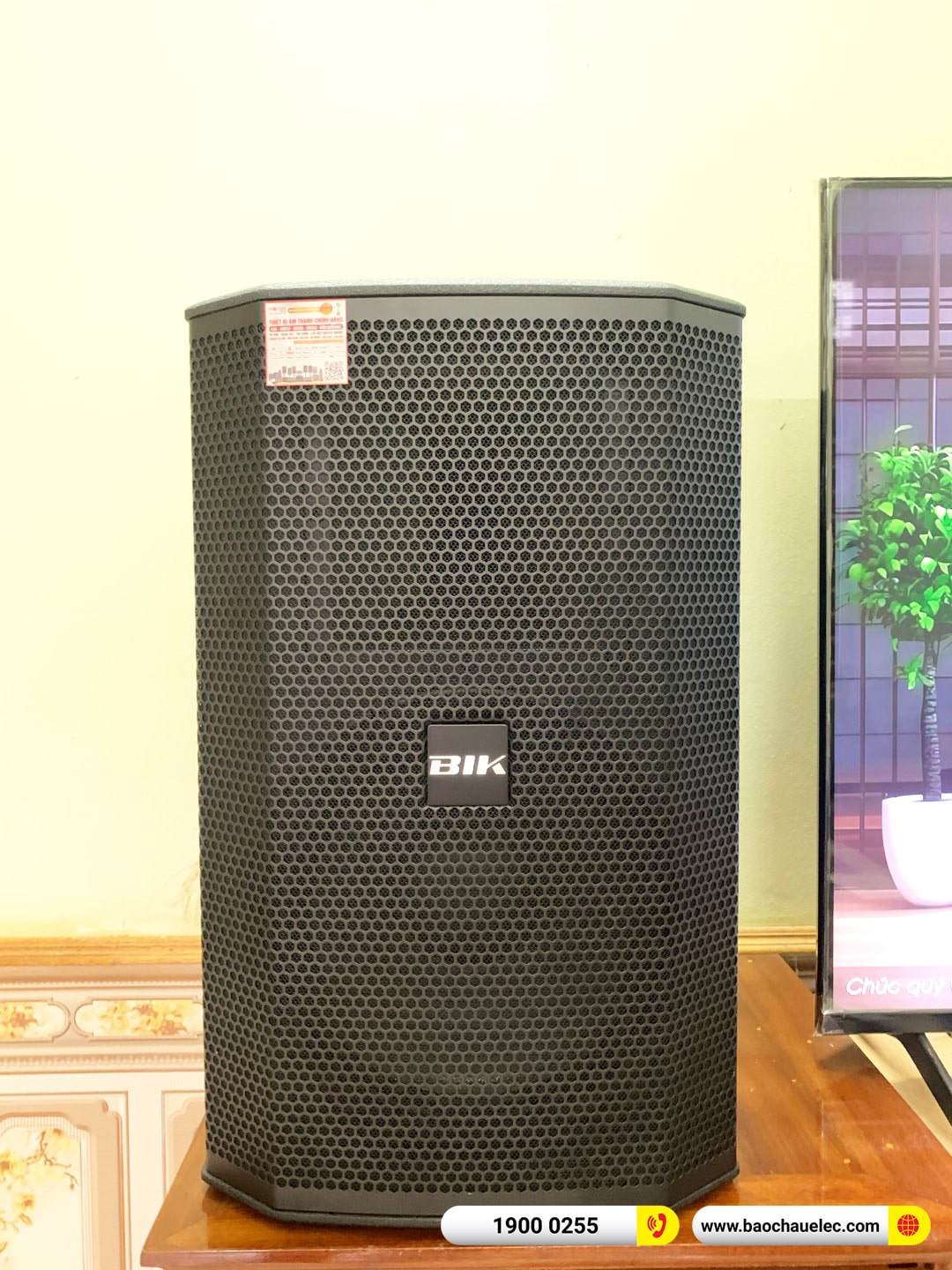 Lắp đặt d&agrave;n karaoke BIK hơn 37tr cho anh Nam tại H&agrave; Nội (BIK BSP 412II, Crown T5, X6 Luxury, BCE UGX12)
