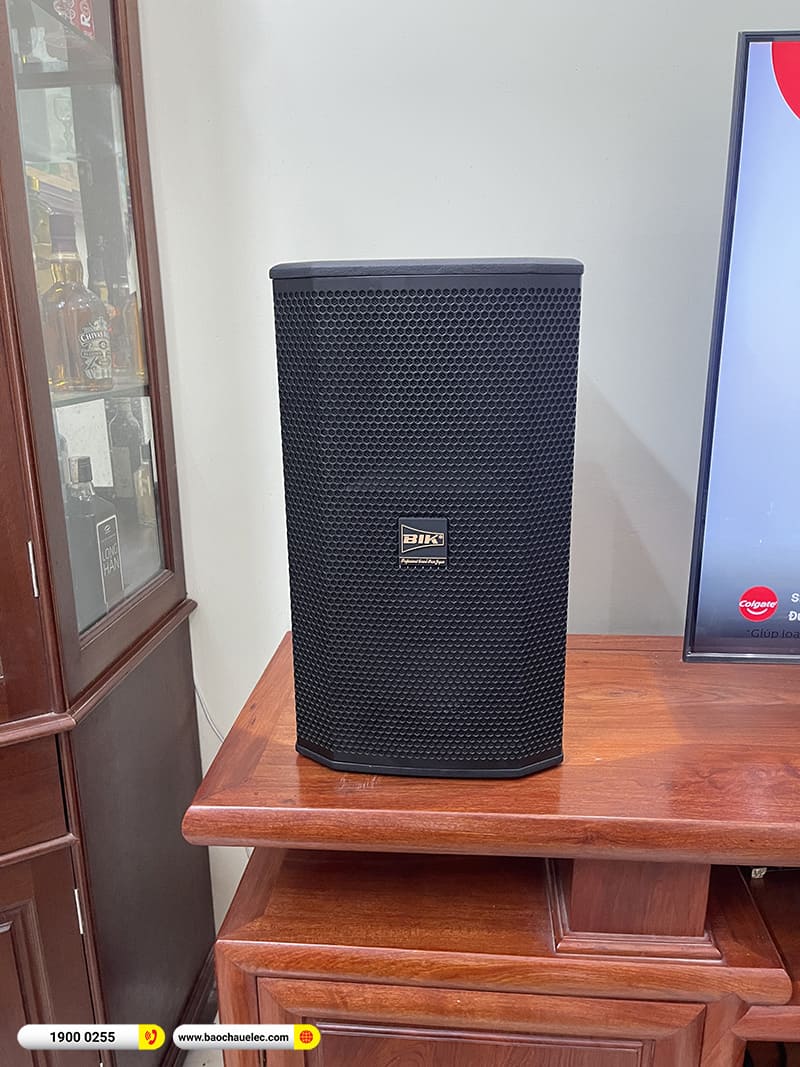 Lắp đặt d&agrave;n karaoke BIK hơn 25tr cho anh Qu&acirc;n tại H&agrave; Nội 