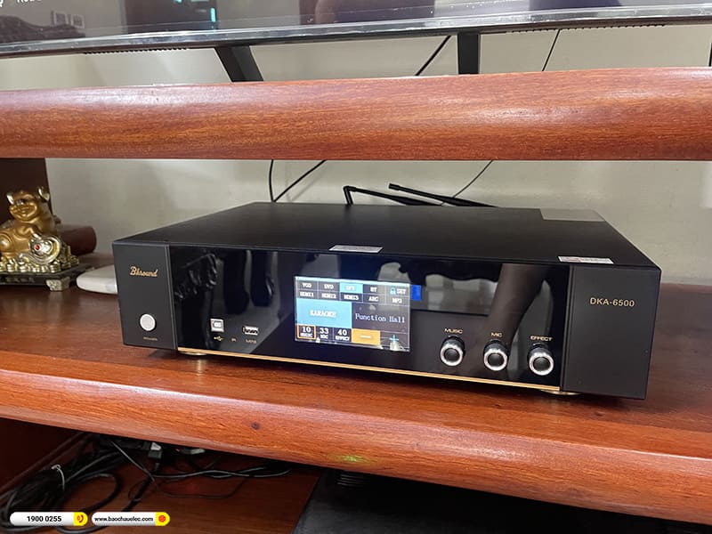 Lắp đặt d&agrave;n karaoke BIK hơn 25tr cho anh Qu&acirc;n tại H&agrave; Nội 
