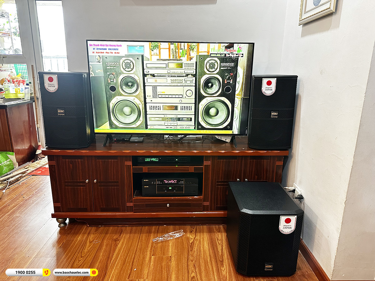 Lắp đặt dàn karaoke BIK hơn 36tr cho anh Quân tại Hà Nội