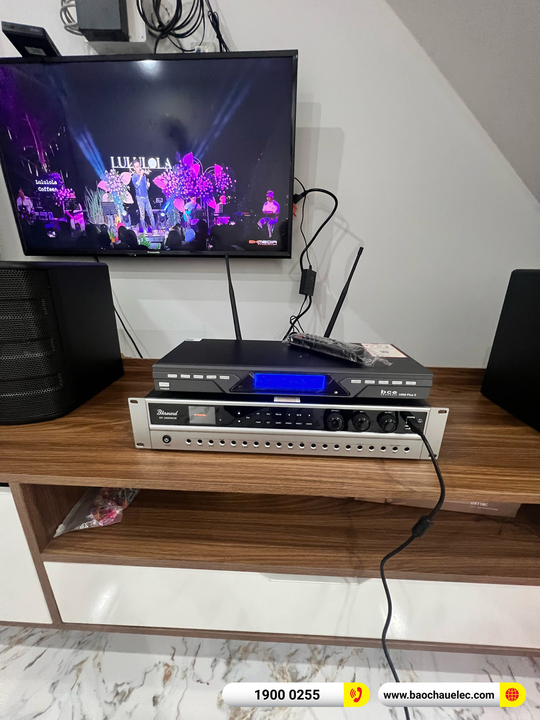 Lắp đặt d&agrave;n karaoke BIK g&acirc;n 15tr cho anh Qu&yacute; tại Bu&ocirc;n Ma Thuột