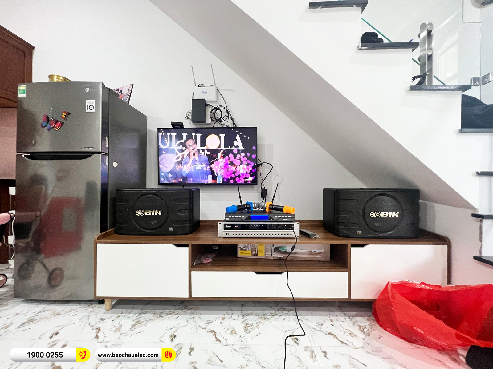 Lắp đặt d&agrave;n karaoke BIK g&acirc;n 15tr cho anh Qu&yacute; tại Bu&ocirc;n Ma Thuột