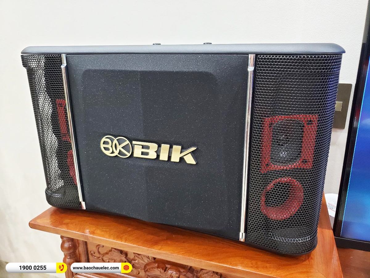 Lắp đặt d&agrave;n karaoke BIK hơn 19tr cho anh Quyền tại H&agrave; Nội (BIK BJ-S768, BKSound DP4500, BJ-U500)