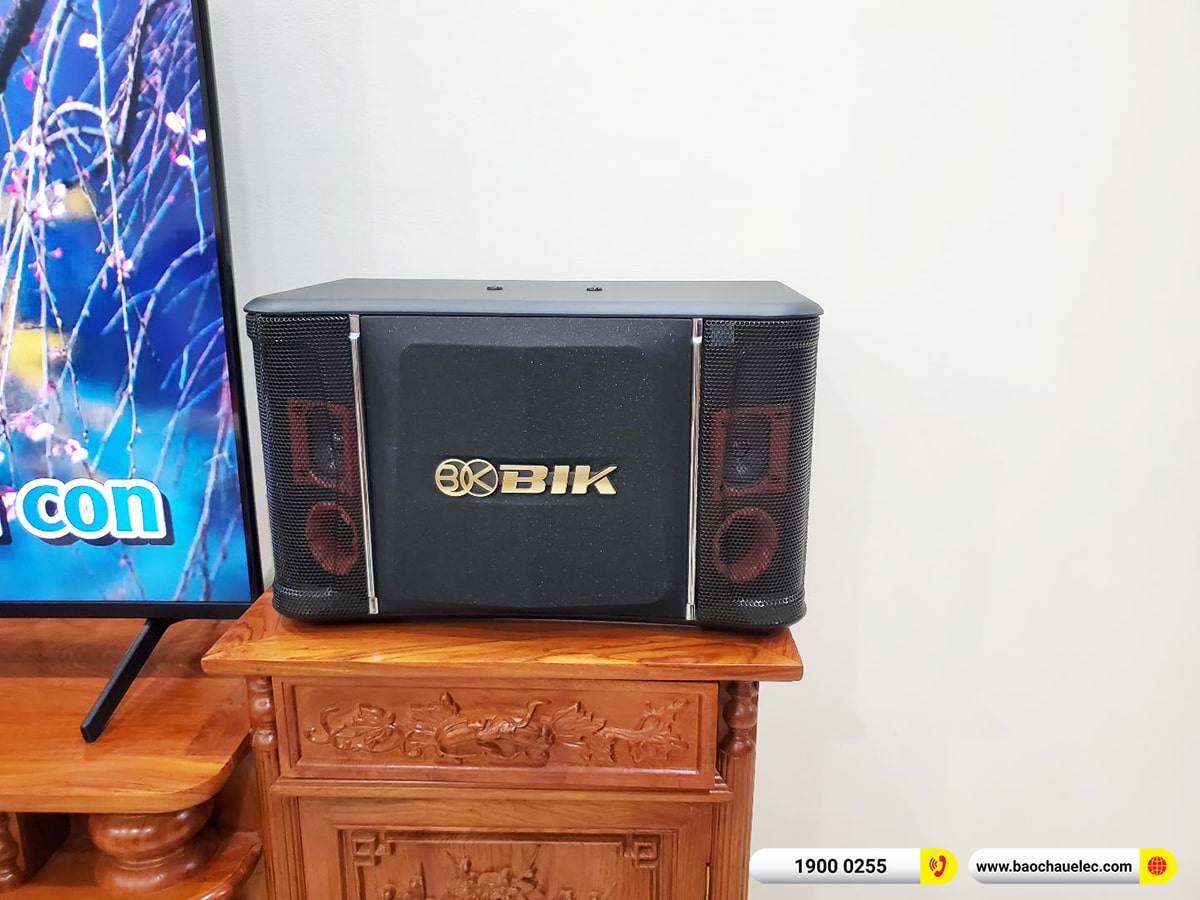 Lắp đặt d&agrave;n karaoke BIK hơn 19tr cho anh Quyền tại H&agrave; Nội (BIK BJ-S768, BKSound DP4500, BJ-U500)
