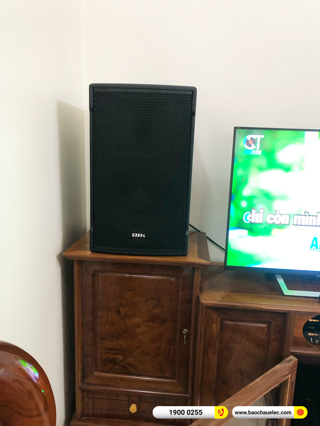Lắp đặt d&agrave;n karaoke BIK hơn 42tr cho anh Th&agrave;nh tại H&agrave; Nội