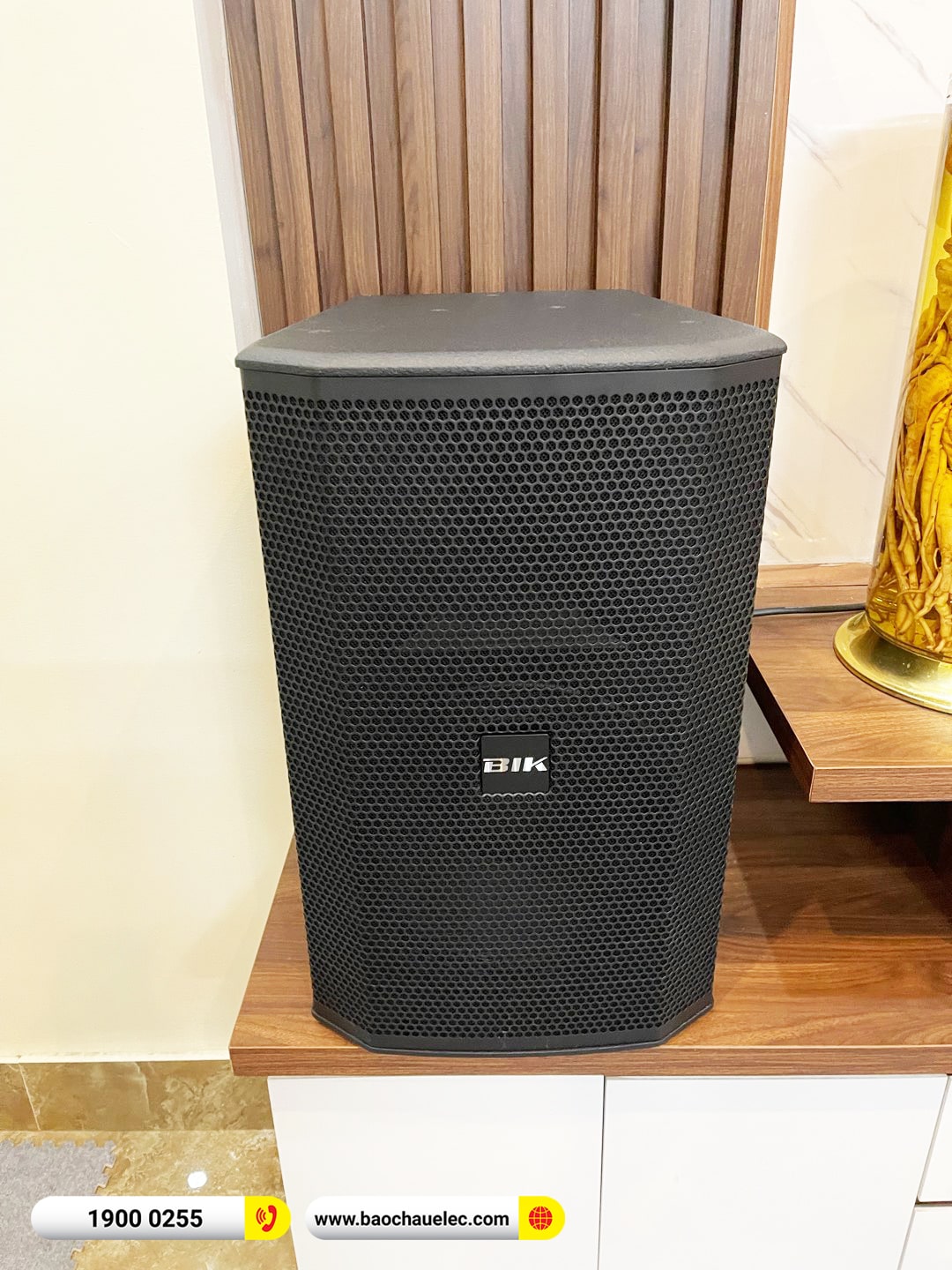 Lắp đặt d&agrave;n karaoke BIK hơn 42tr cho anh Th&agrave;nh tại Hải Ph&ograve;ng (BIK BSP 412II, CA-J602, BPR-5600, SW815, BJ-U200) 