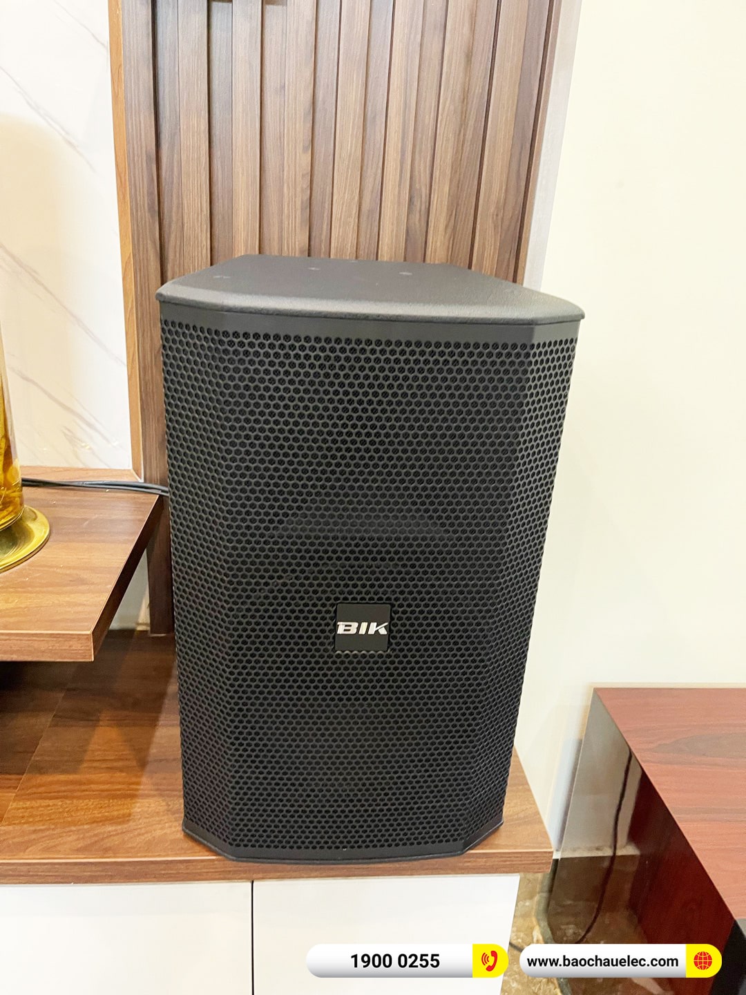 Lắp đặt d&agrave;n karaoke BIK hơn 42tr cho anh Th&agrave;nh tại Hải Ph&ograve;ng (BIK BSP 412II, CA-J602, BPR-5600, SW815, BJ-U200) 