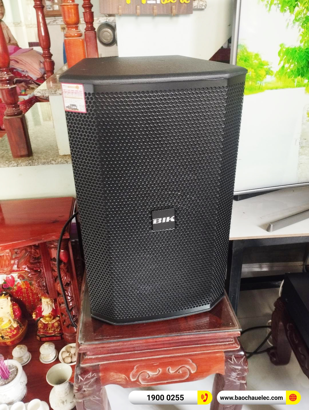Lắp đặt d&agrave;n karaoke BIK hơn 32tr cho anh Thọ tại B&igrave;nh Dương