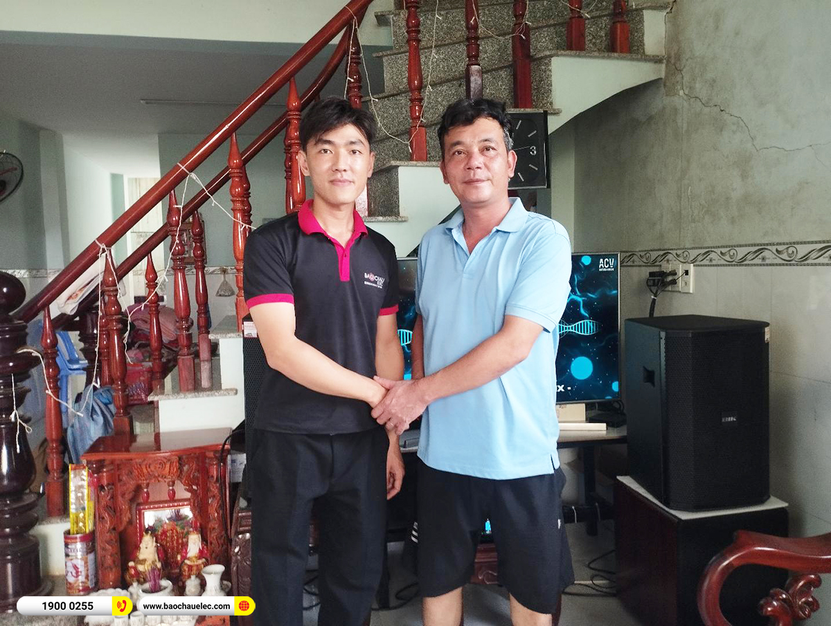Lắp đặt d&agrave;n karaoke BIK hơn 32tr cho anh Thọ tại B&igrave;nh Dương