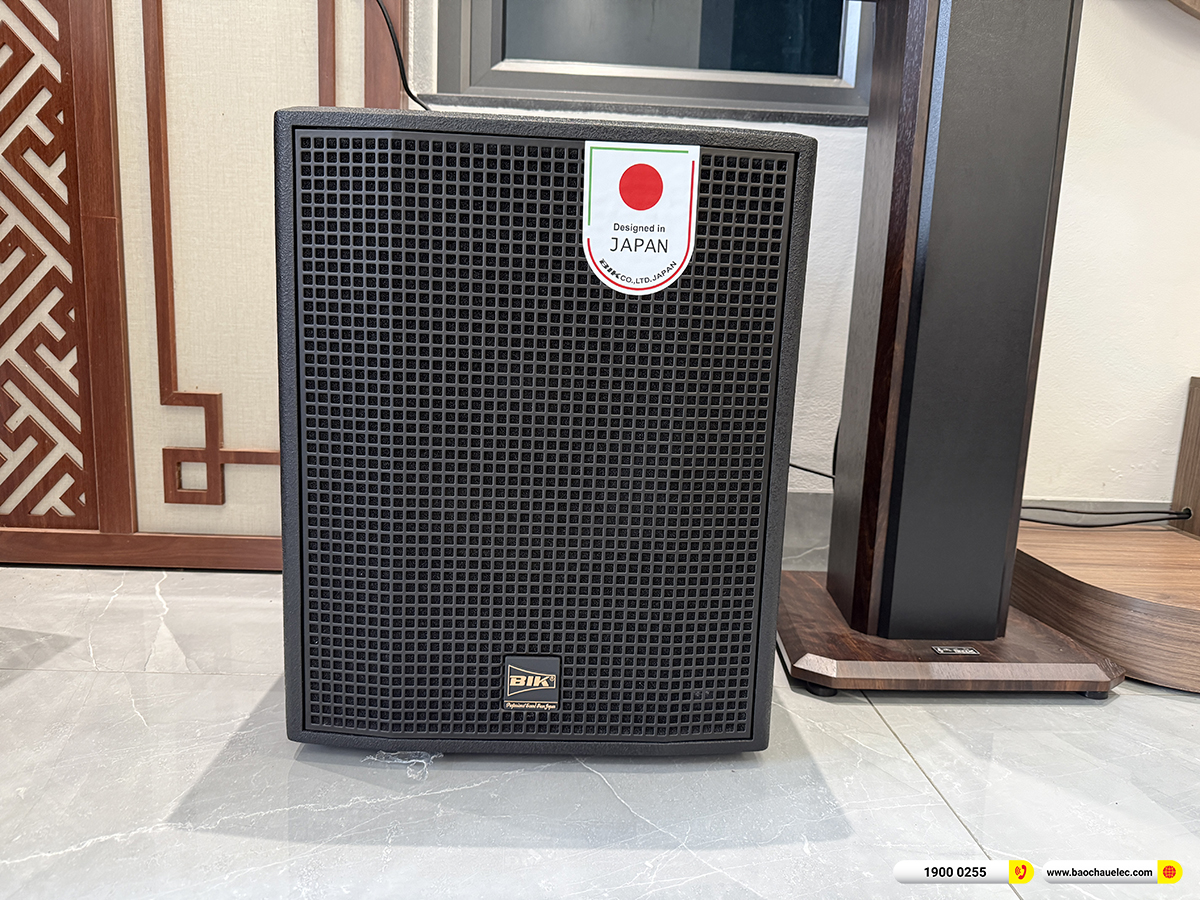 Lắp đặt dàn karaoke BIK hơn 50tr cho anh Tiến tại Thái Nguyên