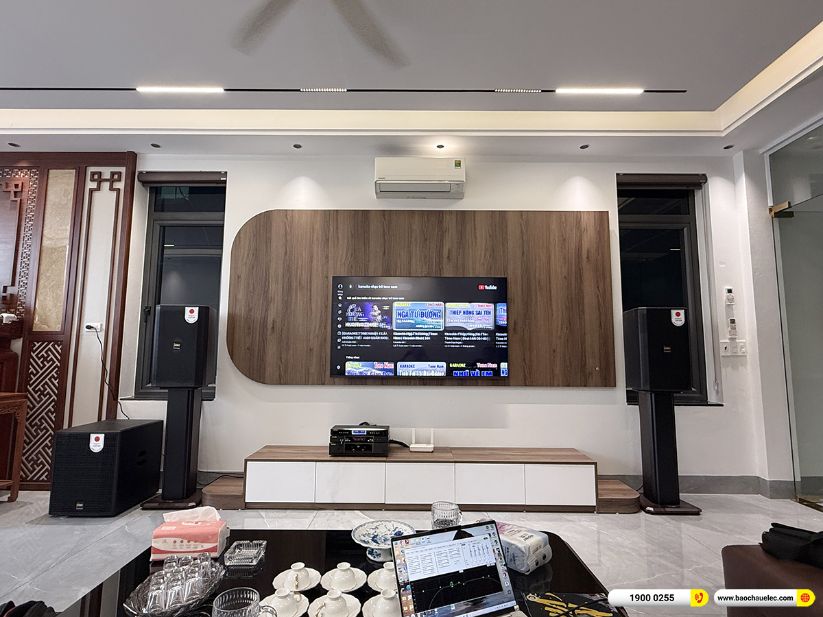 Lắp đặt dàn karaoke BIK hơn 50tr cho anh Tiến tại Thái Nguyên