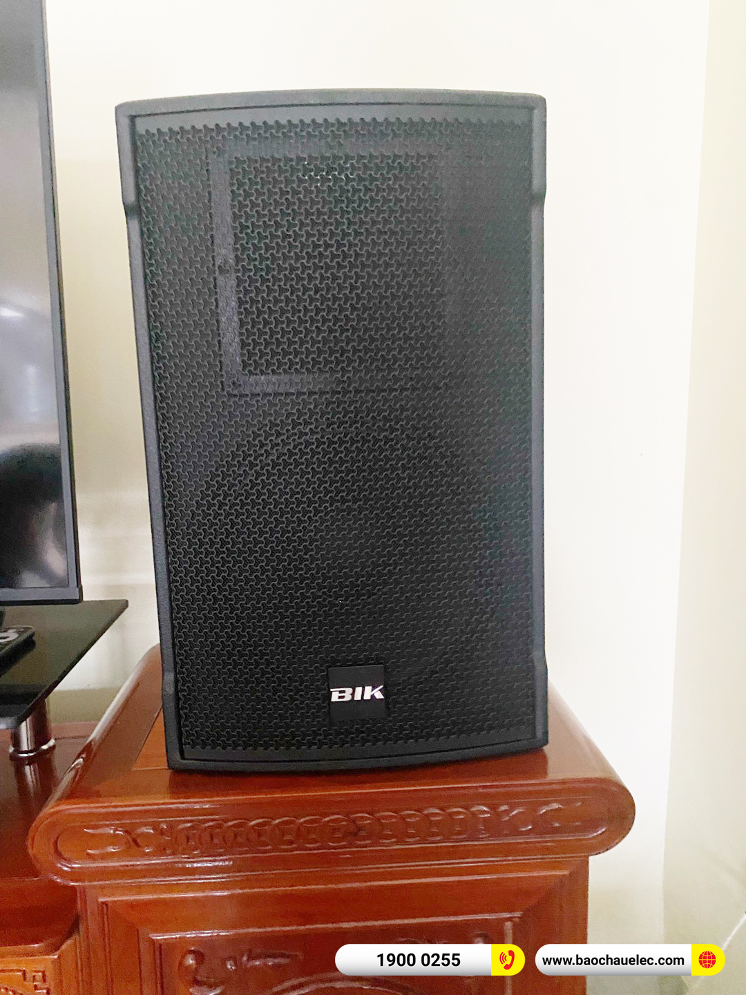 Lắp đặt dàn karaoke BIK hơn 25tr cho anh Tin tại Thái Bình (BIK CS-525, Denon Pro-DP 1600)