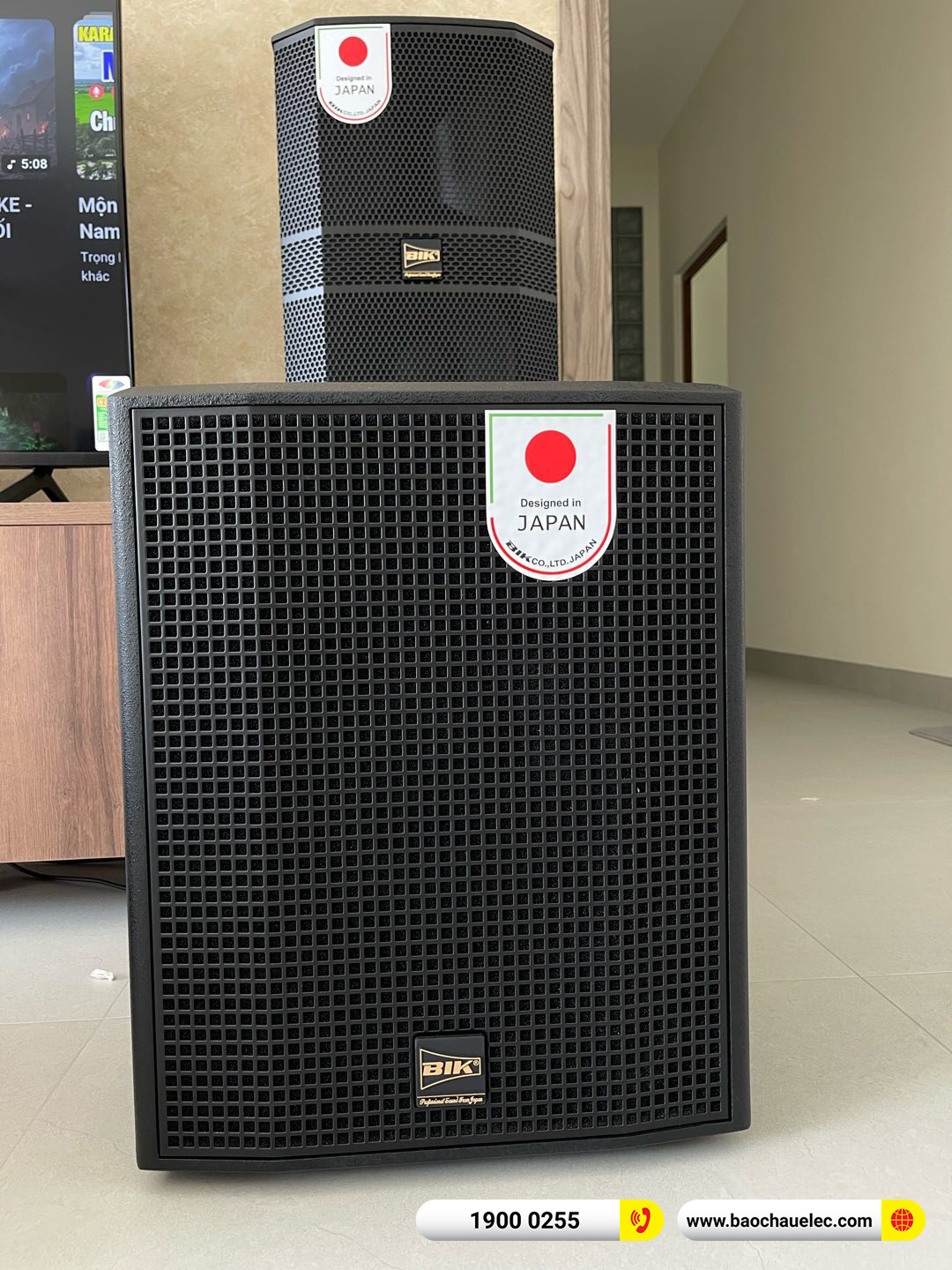 Lắp đặt d&agrave;n karaoke BIK hơn 47tr cho anh To&agrave;n tại Đồng Nai 