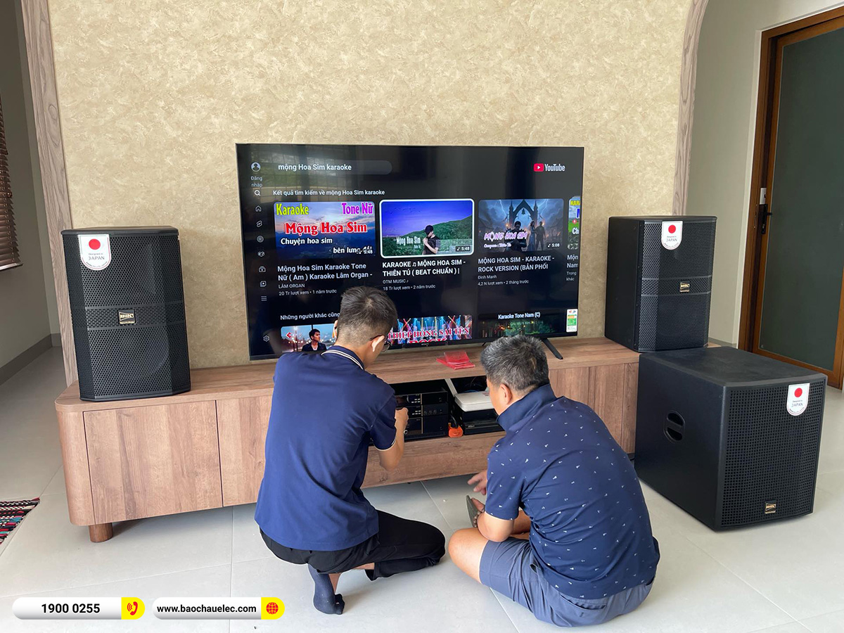 Lắp đặt d&agrave;n karaoke BIK hơn 47tr cho anh To&agrave;n tại Đồng Nai 