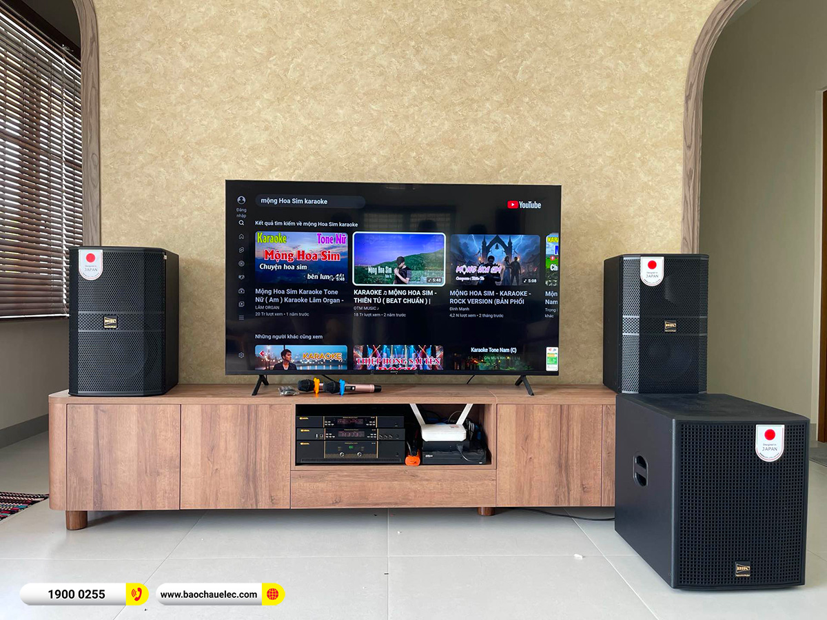 Lắp đặt d&agrave;n karaoke BIK hơn 47tr cho anh To&agrave;n tại Đồng Nai 