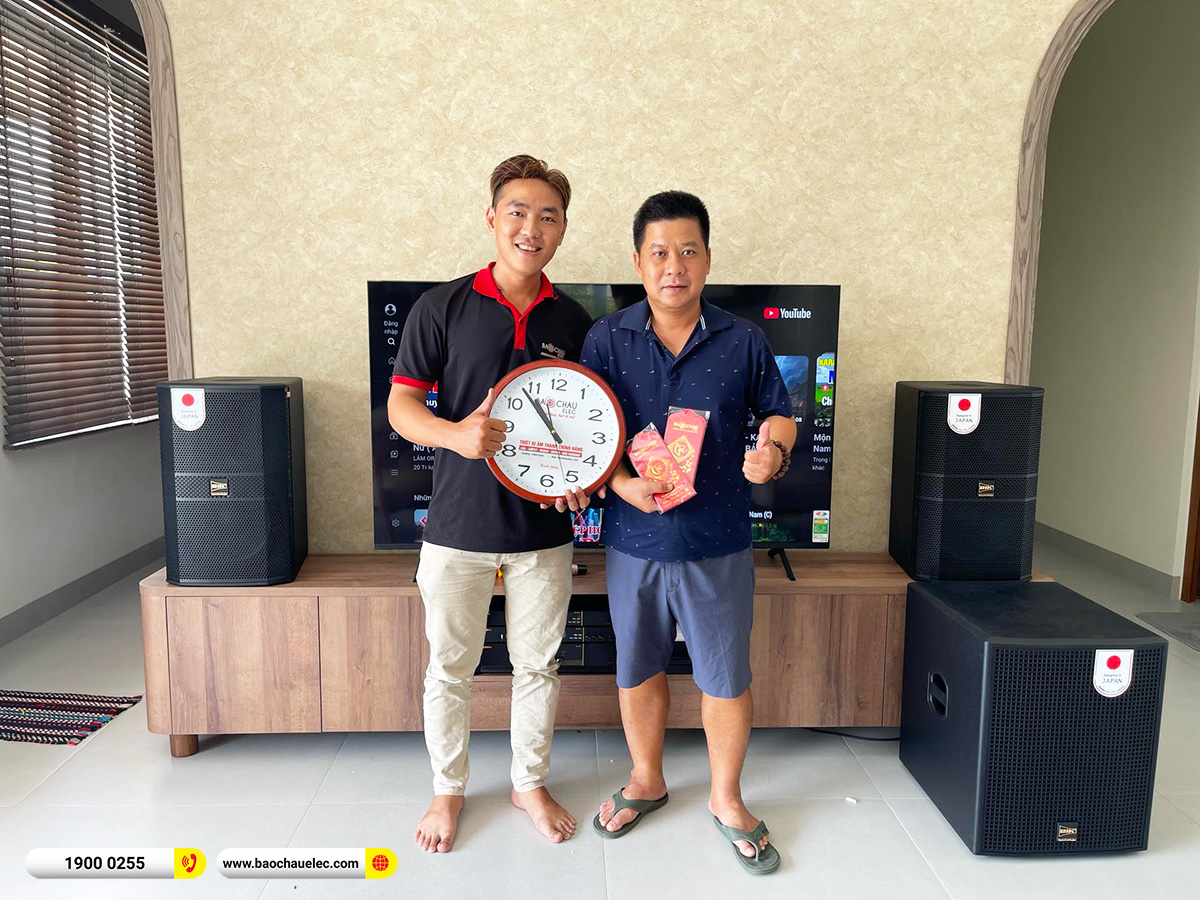 Lắp đặt d&agrave;n karaoke BIK hơn 47tr cho anh To&agrave;n tại Đồng Nai 