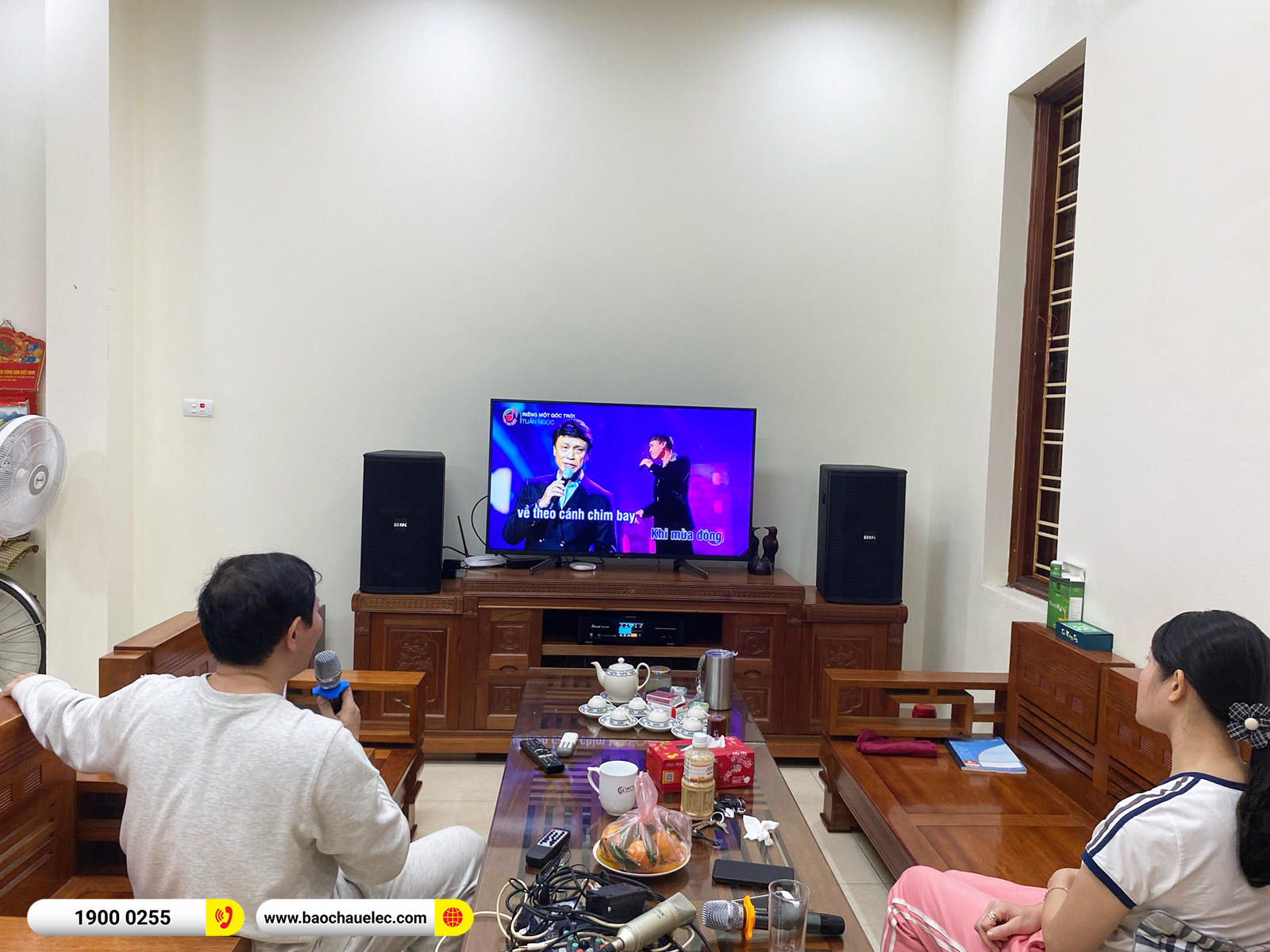 Lắp đặt d&agrave;n karaoke BIK hơn 26tr cho anh To&agrave;n tại H&agrave; Nội (BIK BSP 410II, BKSound DKA 6500)