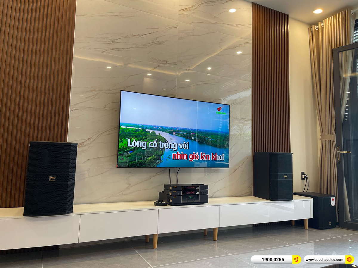 Lắp đặt dàn karaoke BIK hơn 40tr cho anh Trí tại Đồng Nai