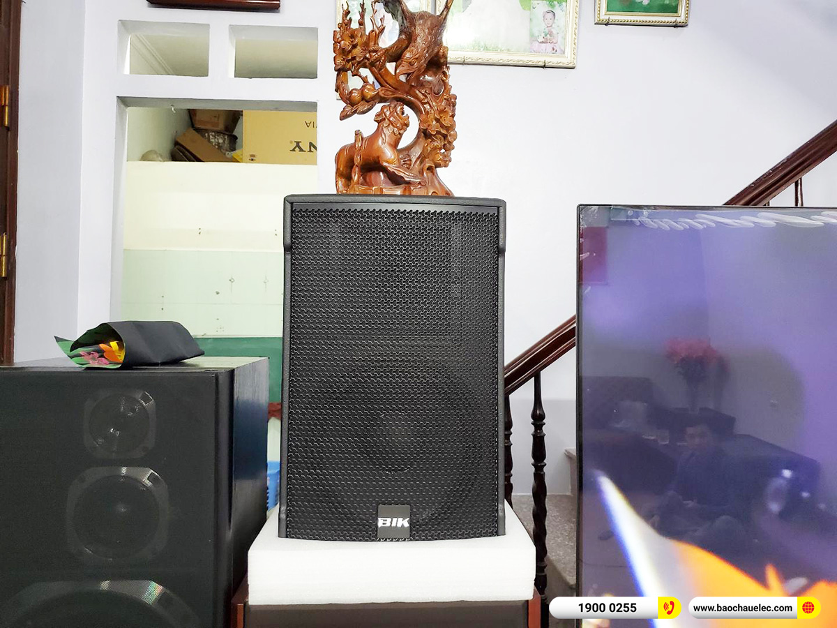 Lắp đặt d&agrave;n karaoke BIK hơn 23tr cho anh Trọng tại H&agrave; Nội 