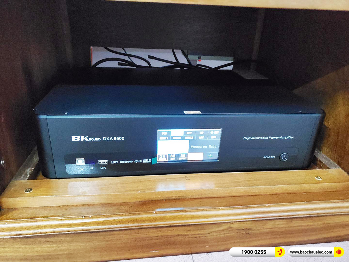 Lắp đặt d&agrave;n karaoke BIK hơn 23tr cho anh Trọng tại H&agrave; Nội 