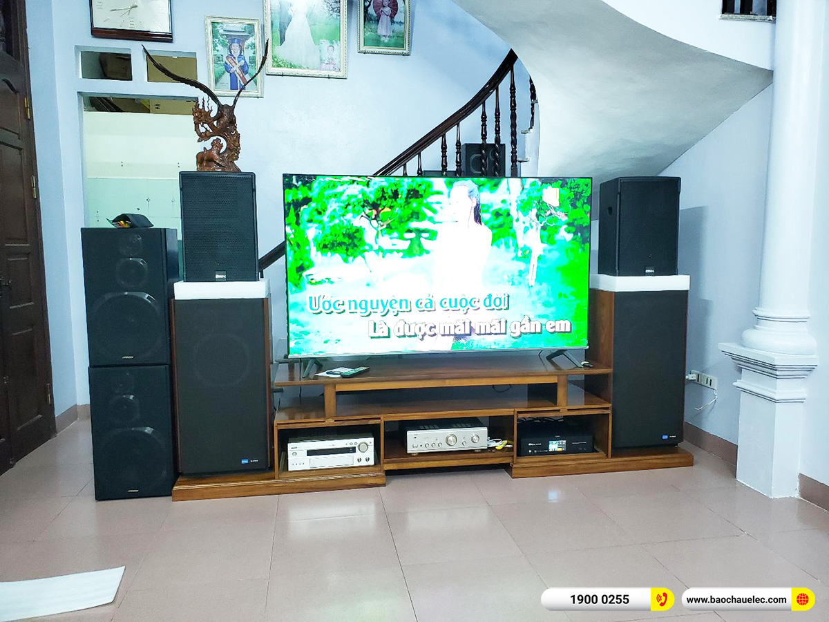 Lắp đặt d&agrave;n karaoke BIK hơn 23tr cho anh Trọng tại H&agrave; Nội 